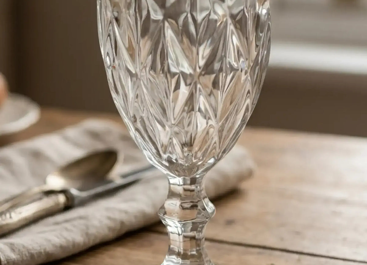 Murano Crystal Wine Glass