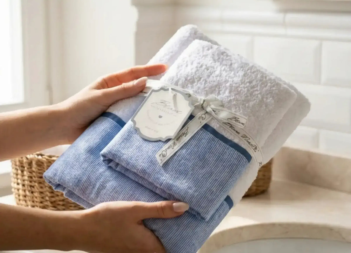 Anacapri White Towel Pair