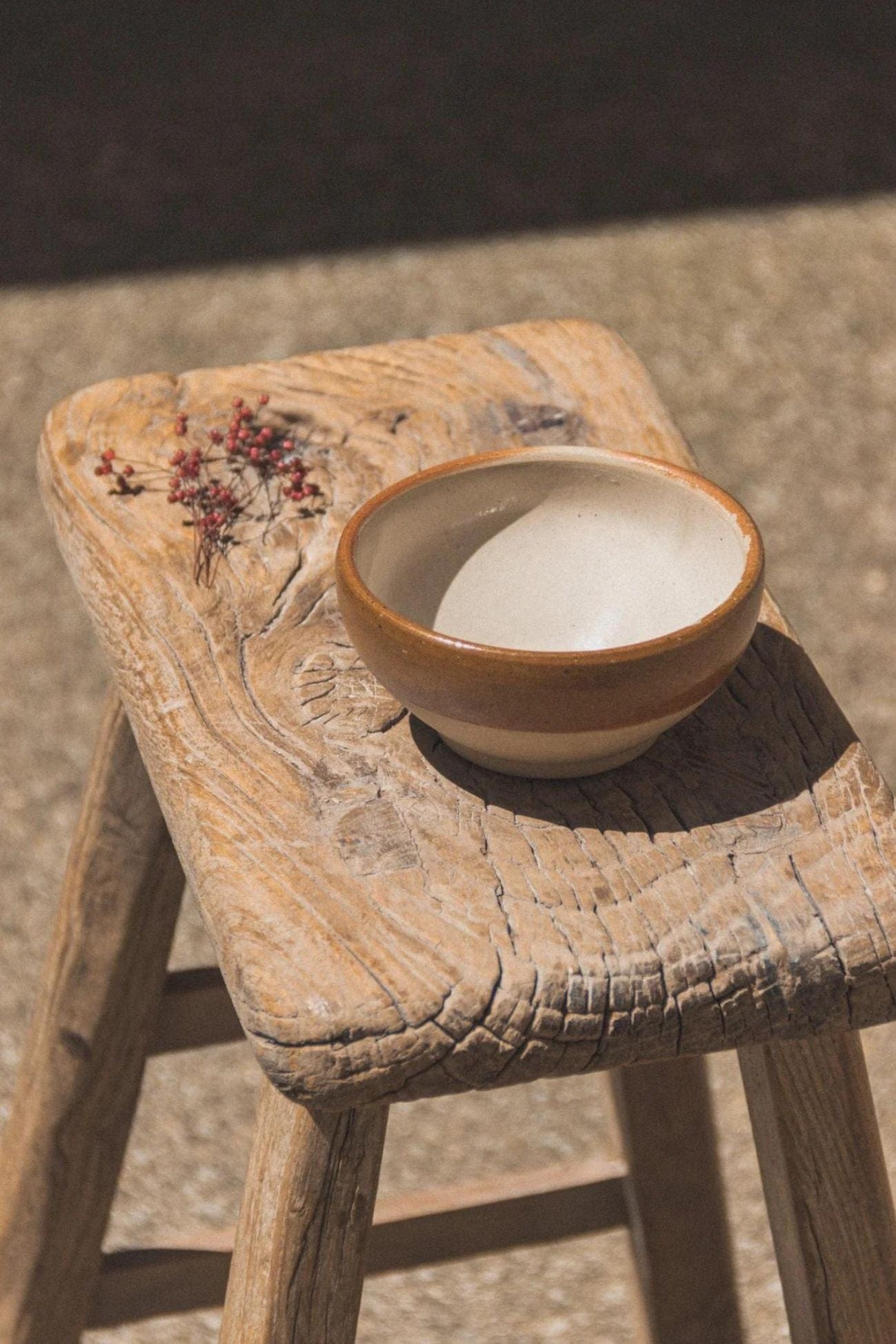 Éloge Bayet Ciotola artigianale piccola in gres