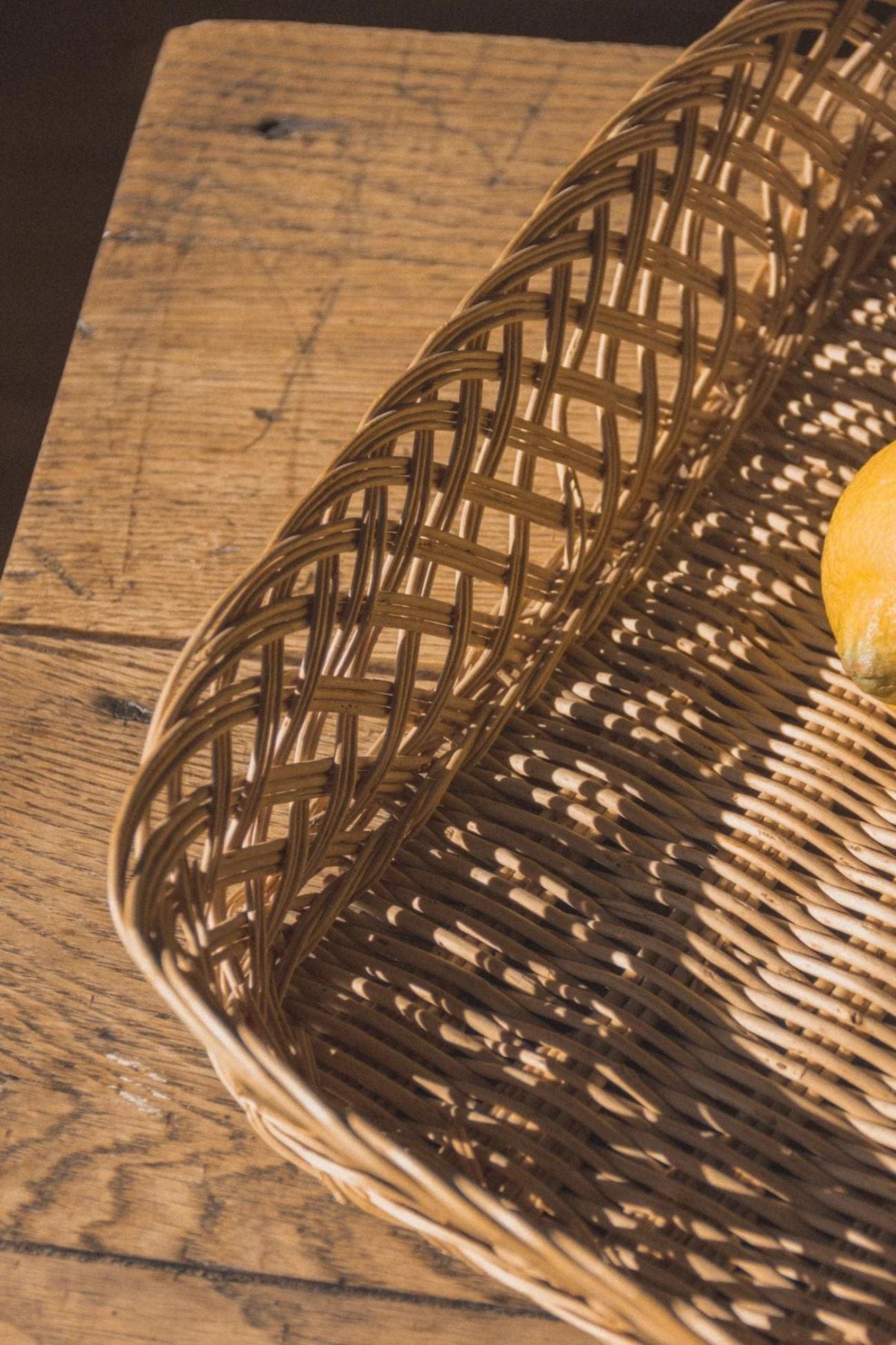 Éloge Lukwa Cestino da tavolo in vimini naturale