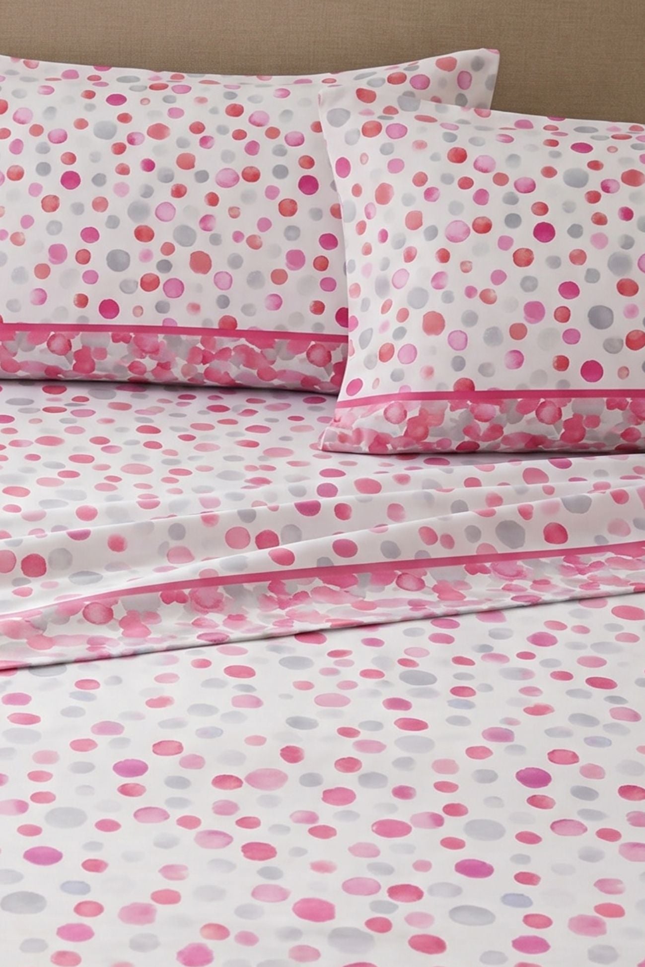 Switch Completo Letto Pois Rosa