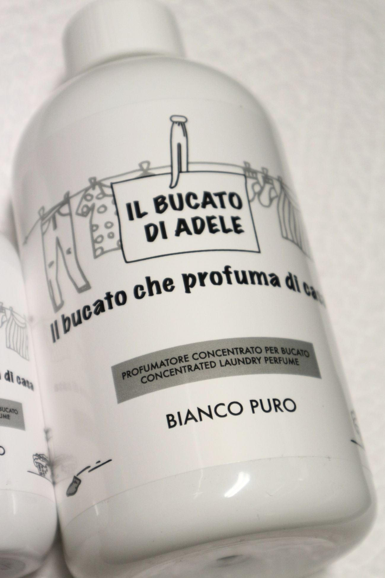 Il Bucato di Adele Bianco Puro Bianco Puro - Profumatore per bucato floreale - rosa bianca e geranio | Il Bucato di Adele