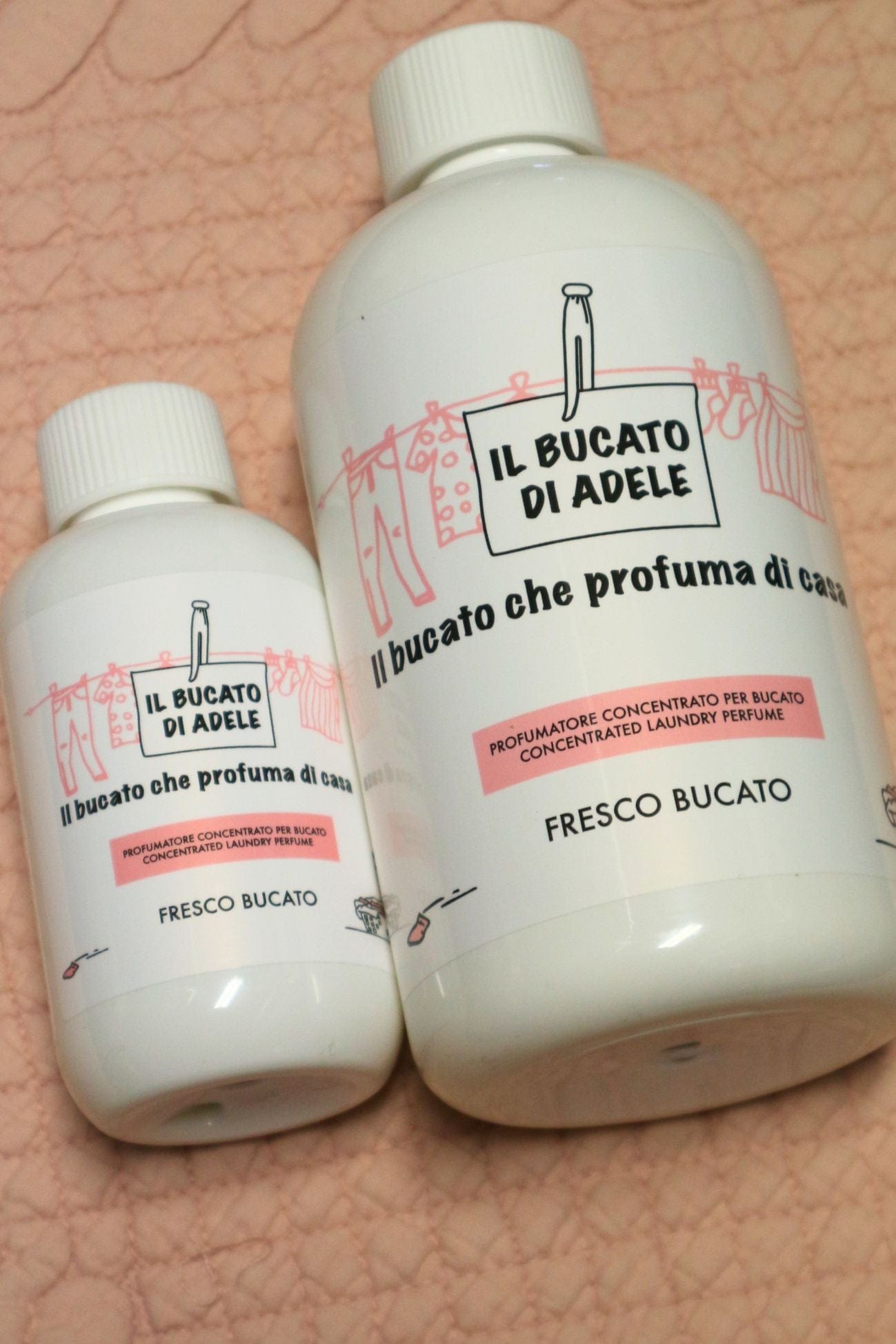Il Bucato di Adele Fresco Bucato Fresco Bucato - Profumatore per bucato floreale - cuore di pesca e gelsomino | Il Bucato di Adele