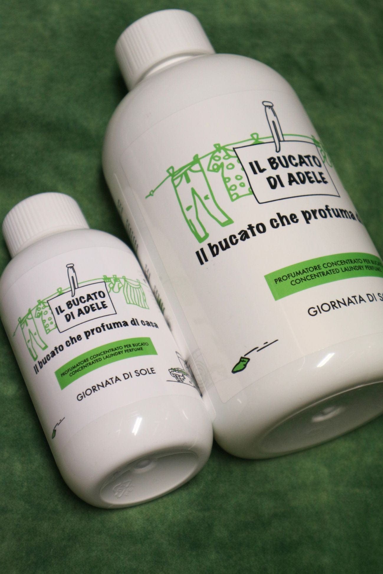 Il Bucato di Adele Giornata di Sole Giornata di Sole - Profumatore per bucato floreale - rosa ed eliotropio | Il Bucato di Adele
