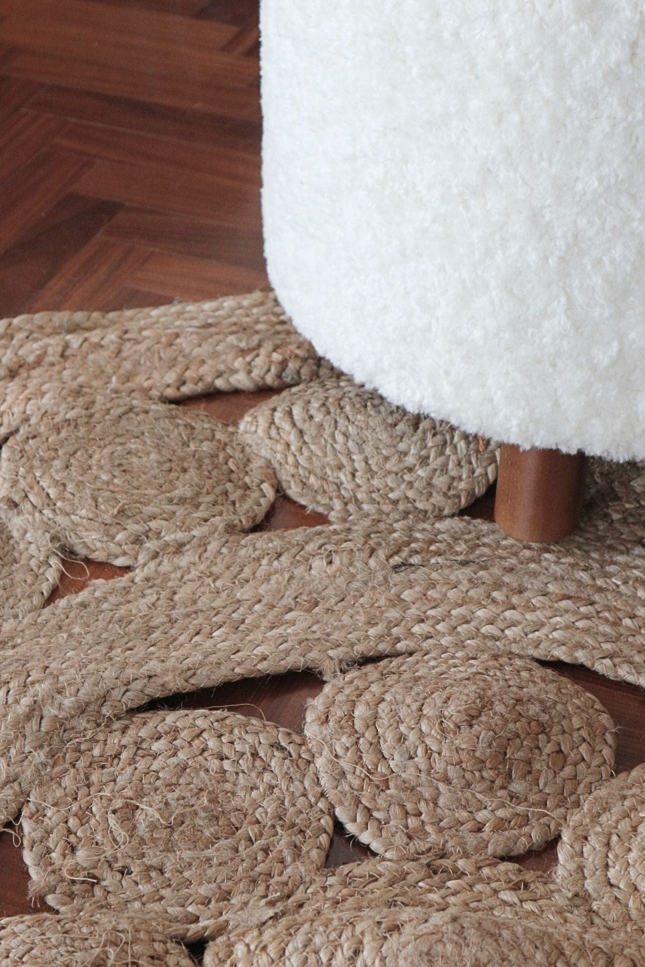 Item International Akwa Tappeto tondo in juta 120cm