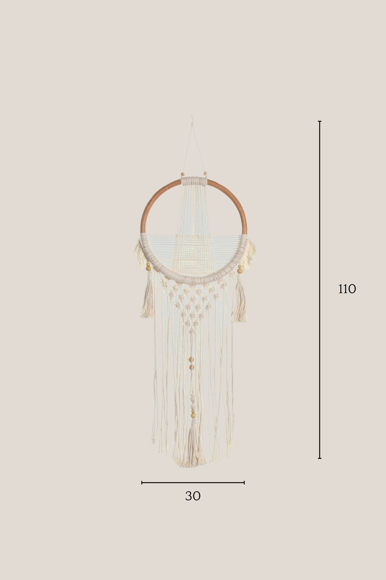 Item International Arizona Acchiappasogni decorativo da parete in stile boho