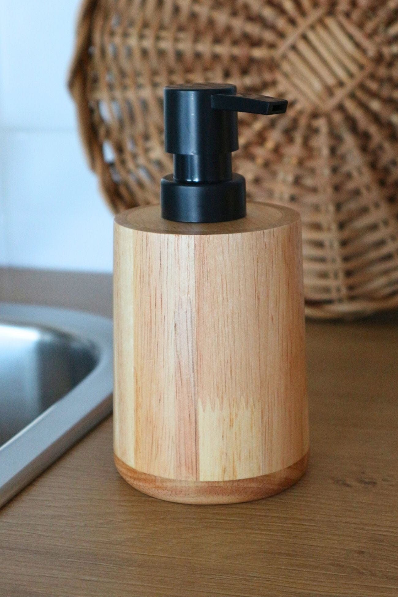 Item International Bamboe Bamboe - Dosatore di sapone in bambù | Item International