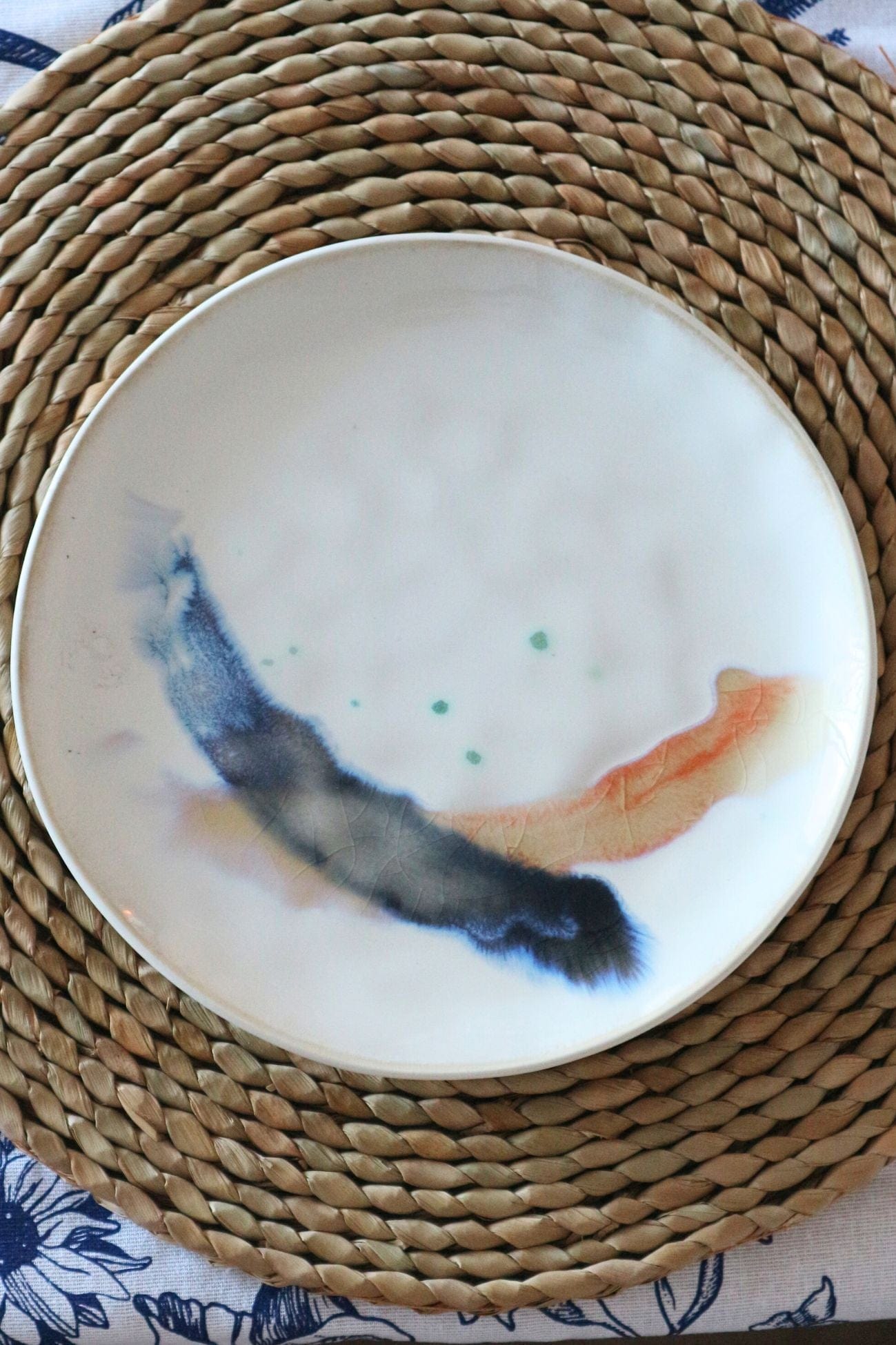 Item International Brush Brush - Piatto piano in gres smaltato | Item International