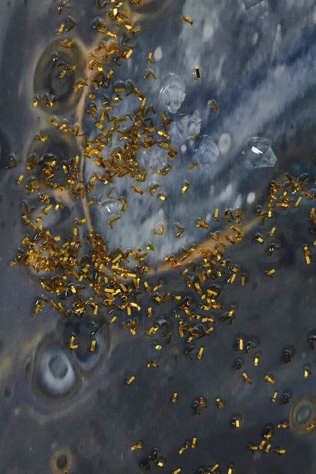 Item International Cere Cere - Stampa su tela canvas astratta laccata | Item International