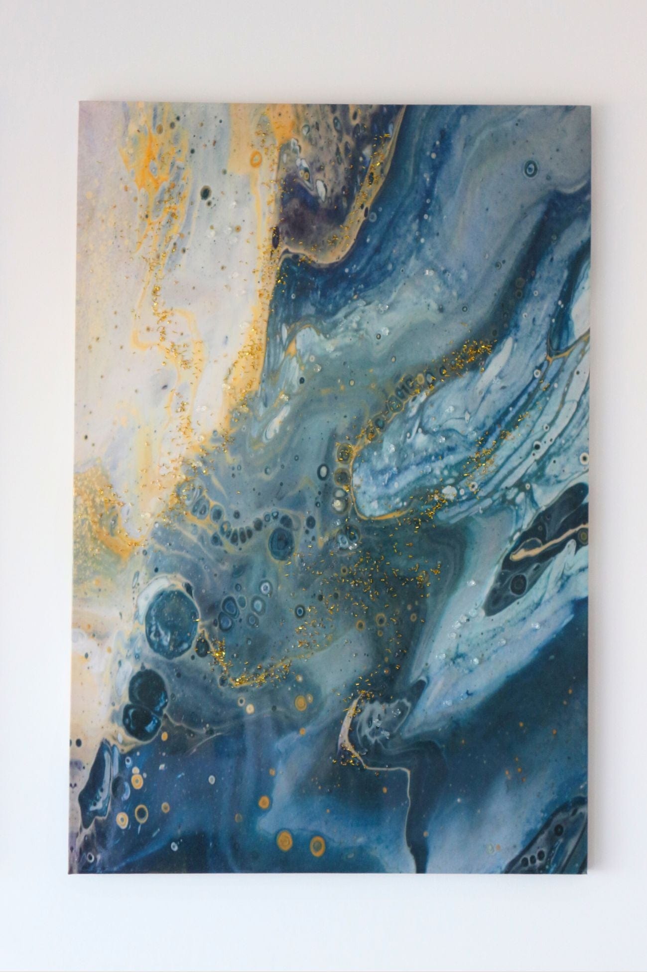 Item International Cere Cere - Stampa su tela canvas astratta laccata | Item International