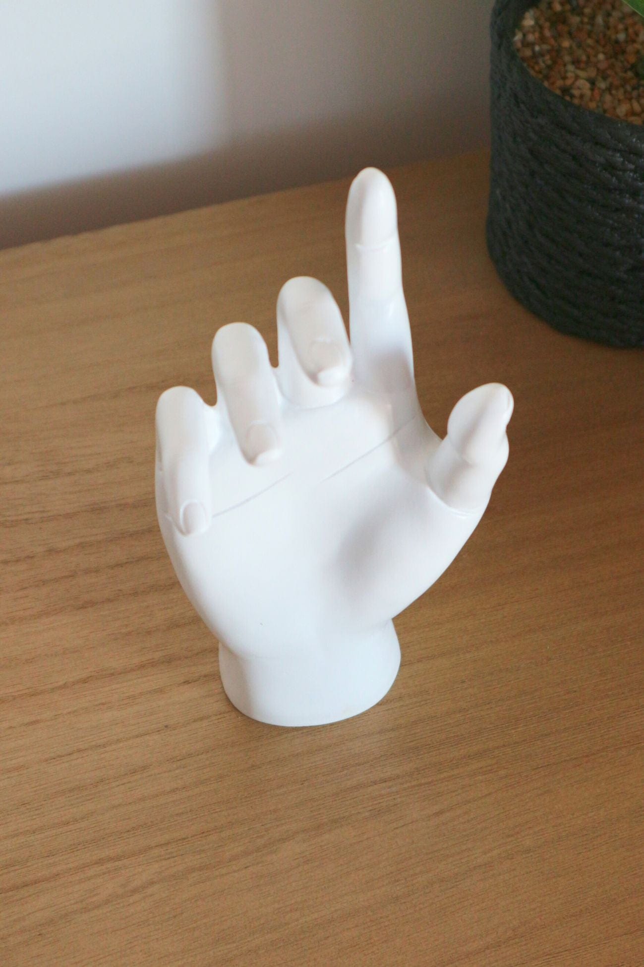 Item International Dagan Dagan - Decorazione in resina a forma di mano bianca | Item International