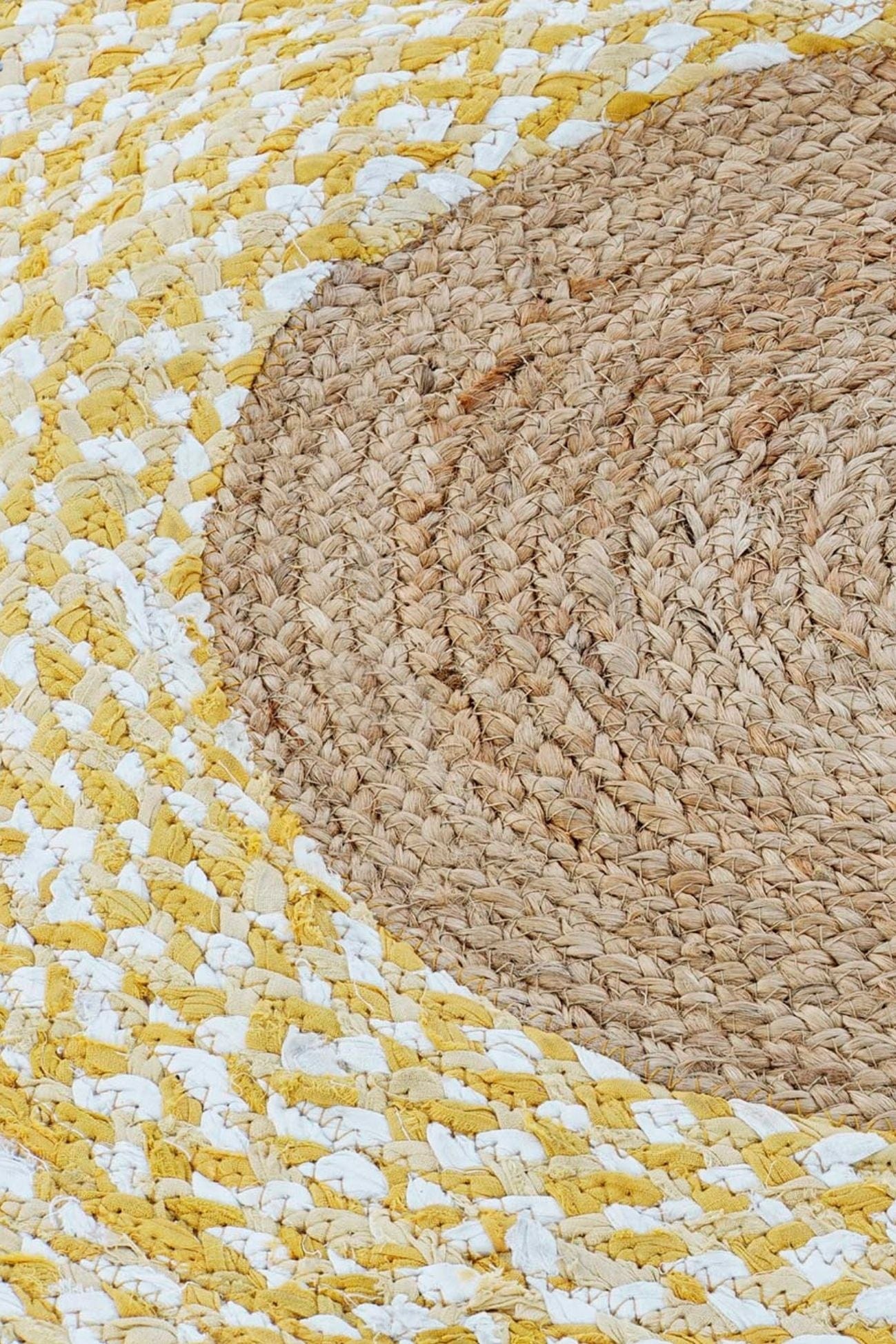 Item International Dalton Dalton - Tappeto tondo in juta e cotone  148cm | Item International