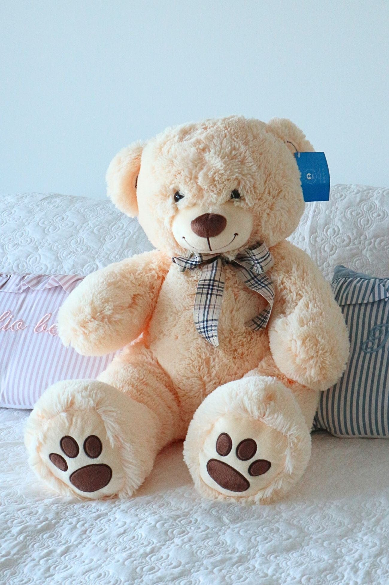 Item International Dubu Dubu - Peluche orsacchiotto beige per bambini | Item International