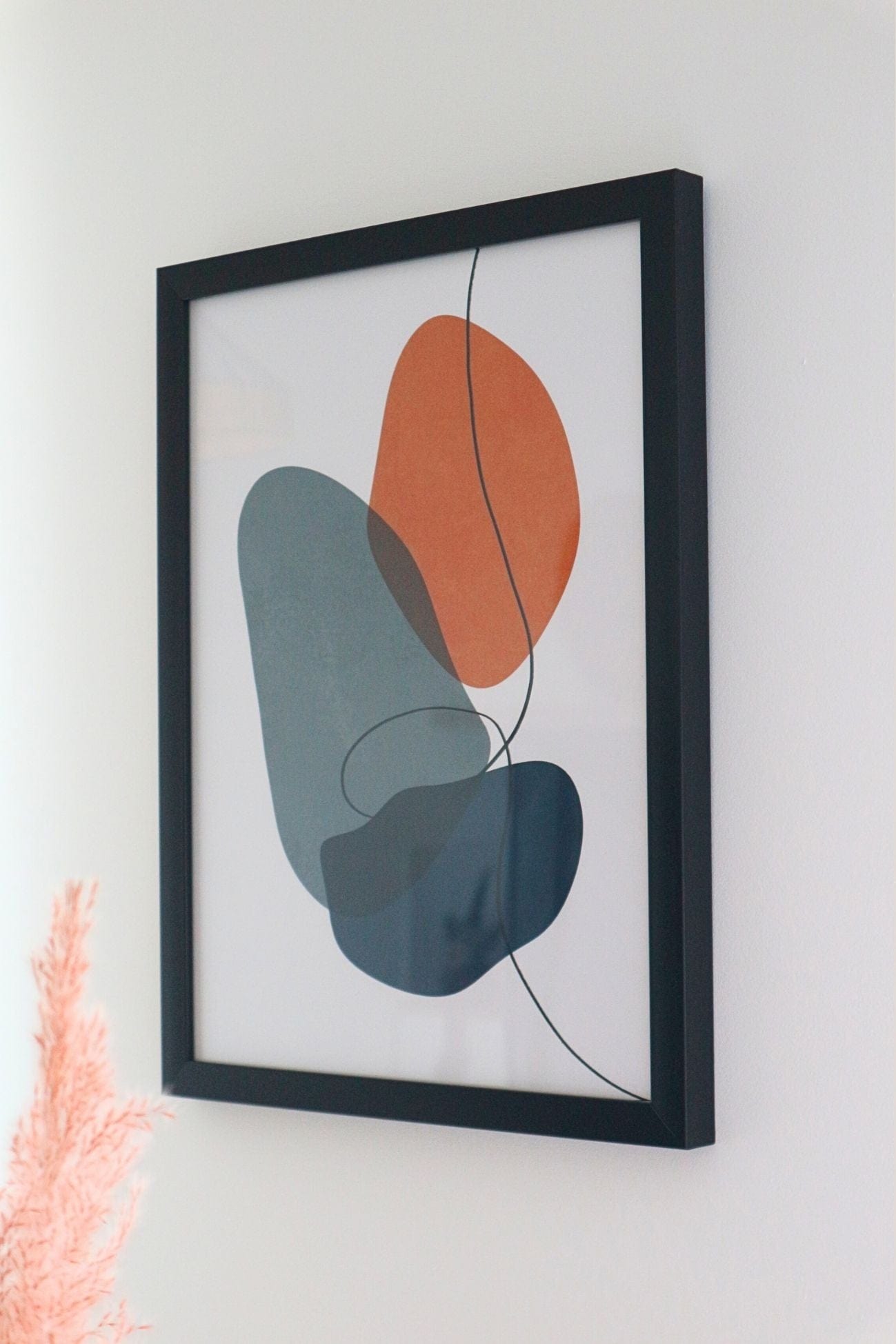 Item International Flack Flack - Stampa digitale incorniciata astratta | Item International