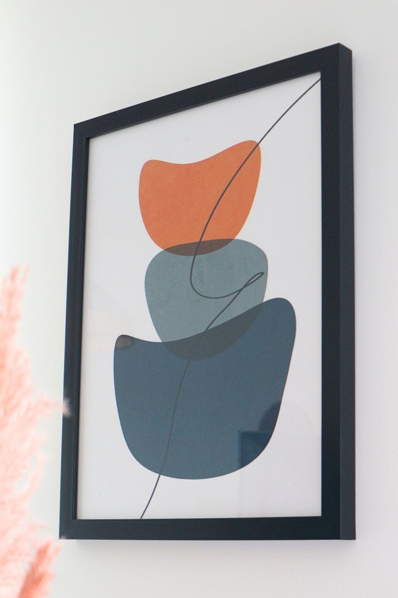 Item International Flack Flack - Stampa digitale incorniciata astratta | Item International