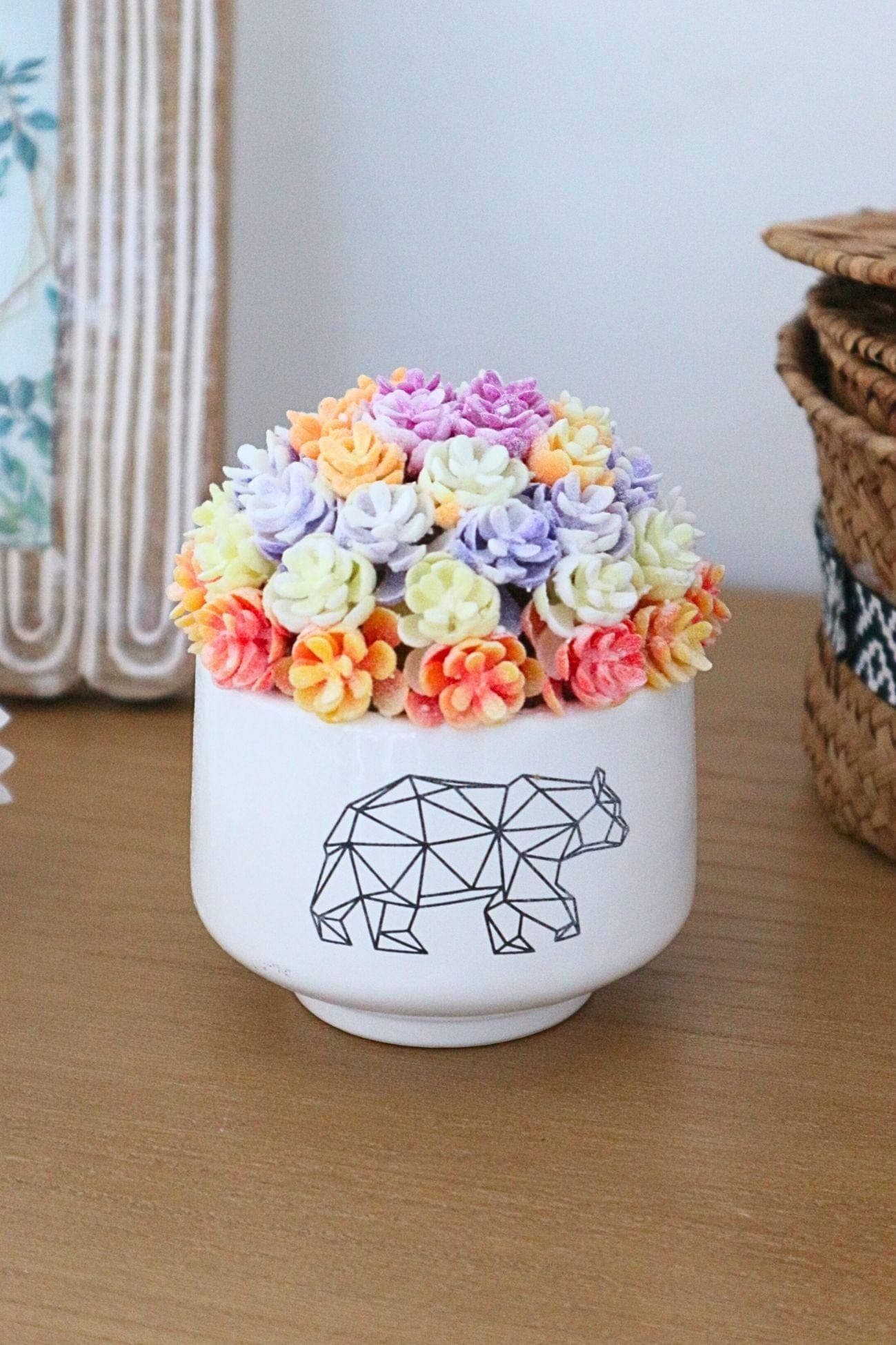 Item International Forma Forma - Piantina in porcellana con forma stilizzata di orso | Item International