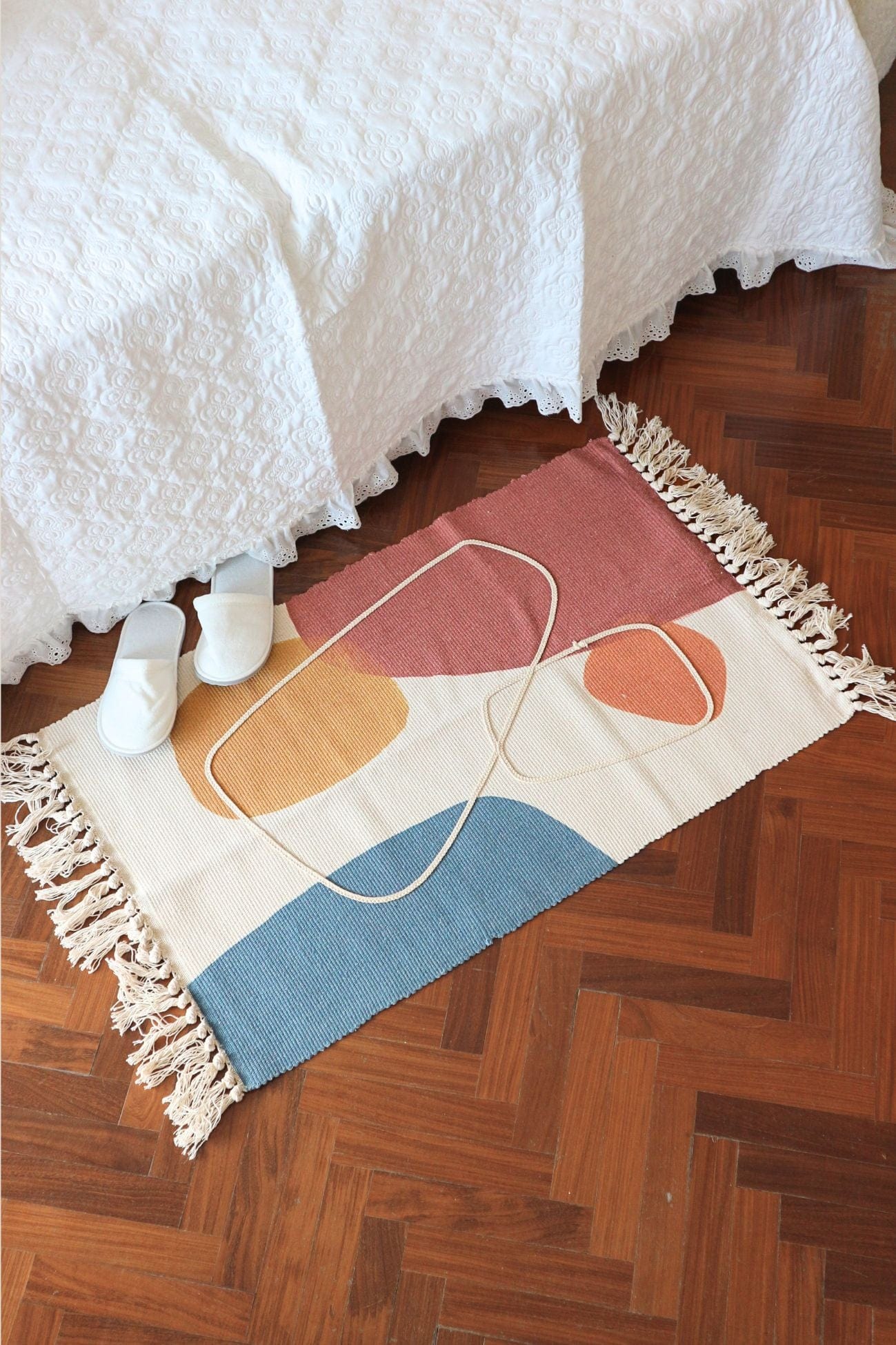 Item International Geo Geo - Tappeto astratto in poliestere e cotone 110x60cm | Item International