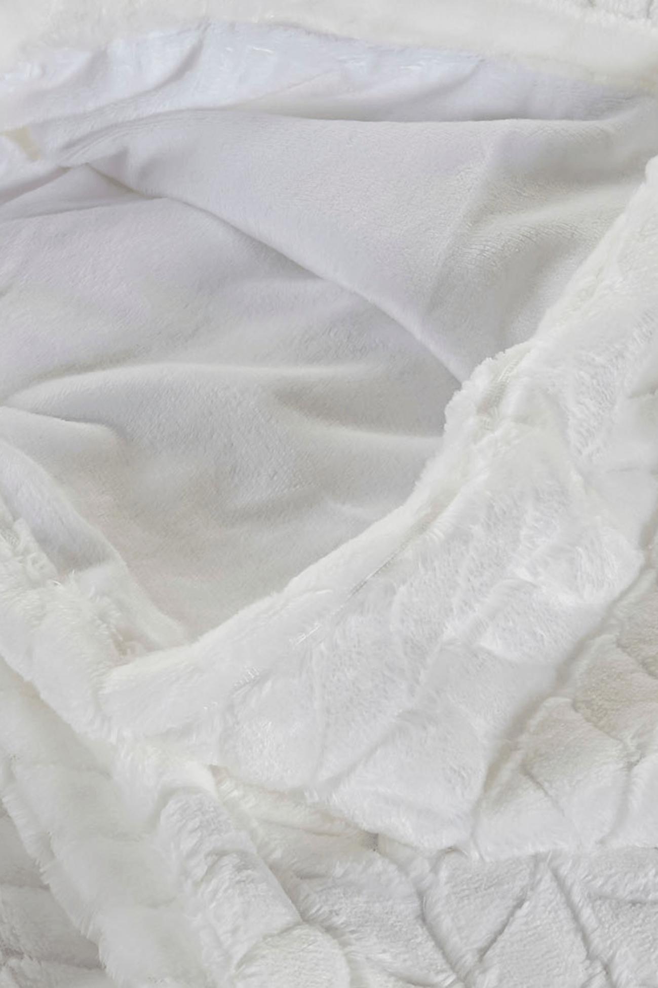 Item International Lydia Coperta bianca in poliestere 130x170