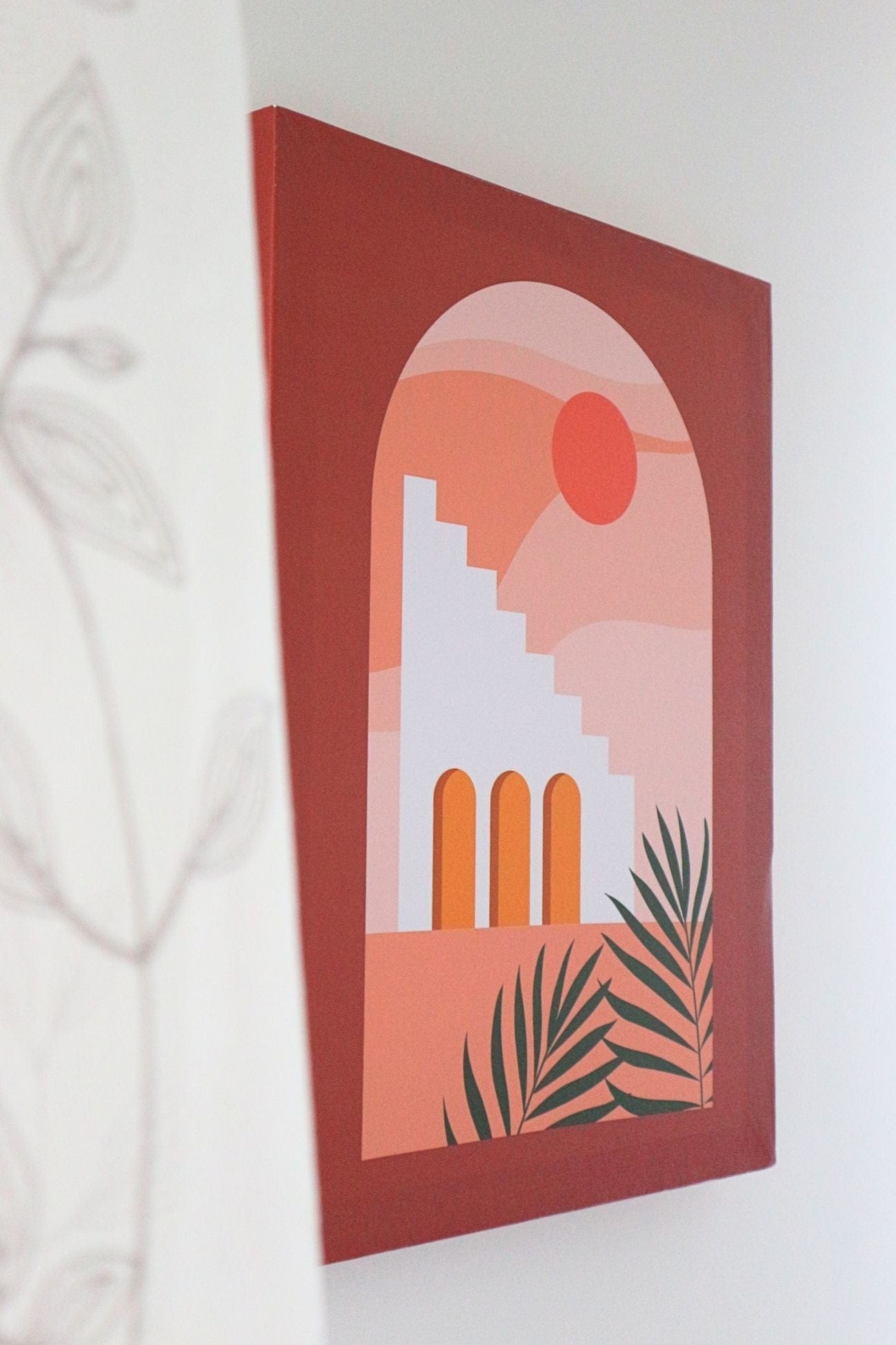 Item International Makalia Makalia - Stampa su tela canvas motivo etnico | Item International