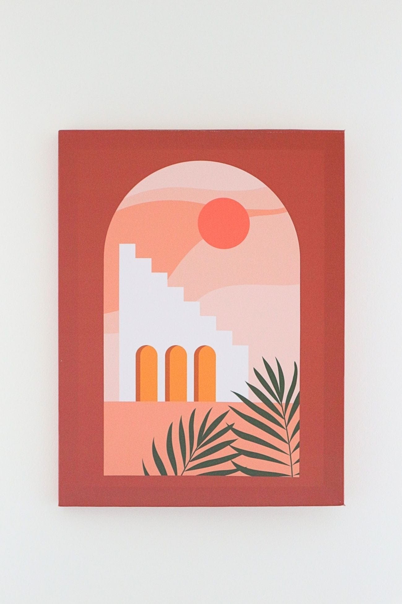 Item International Makalia Makalia - Stampa su tela canvas motivo etnico | Item International