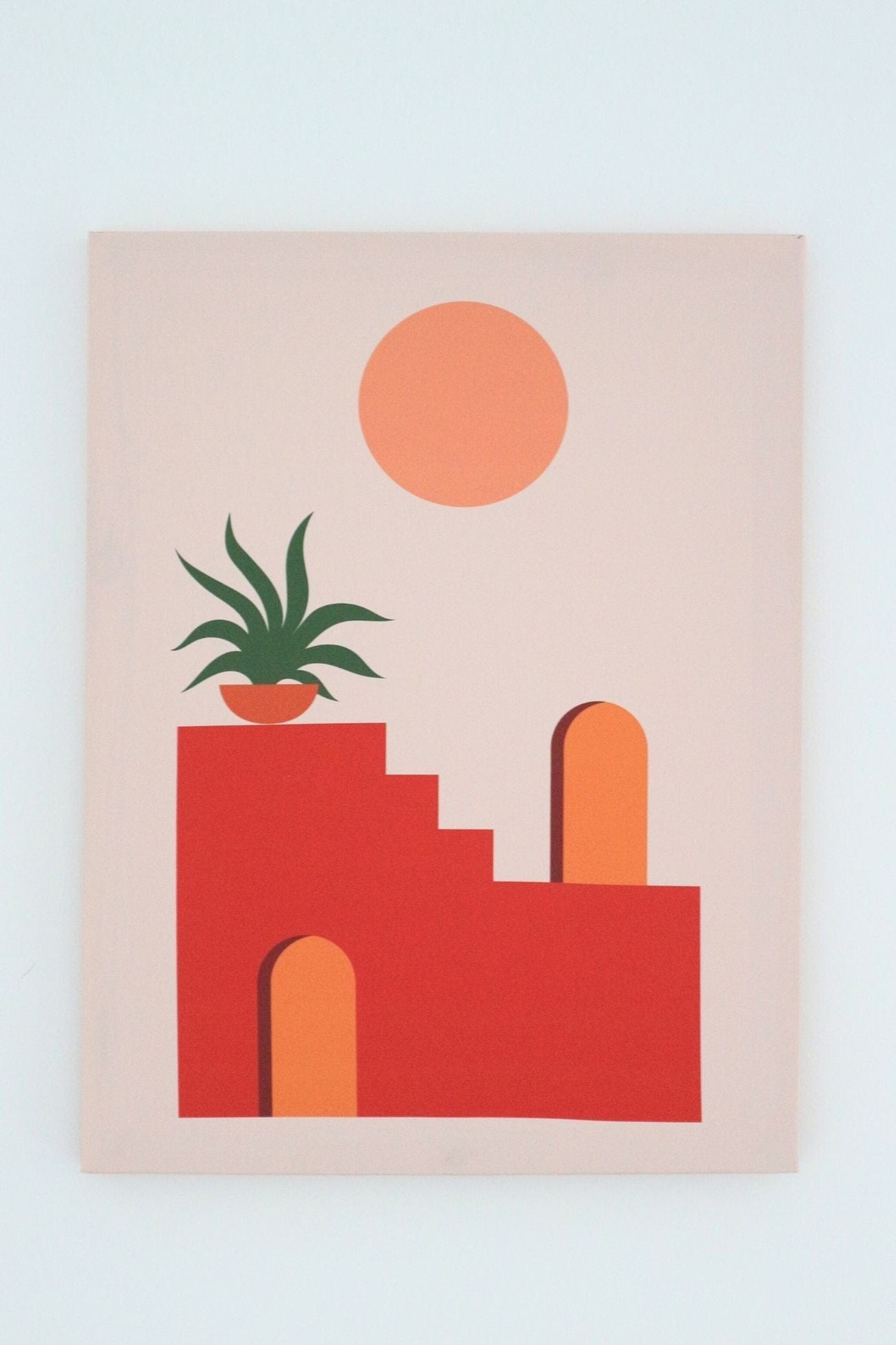 Item International Makalia Makalia - Stampa su tela canvas motivo etnico | Item International