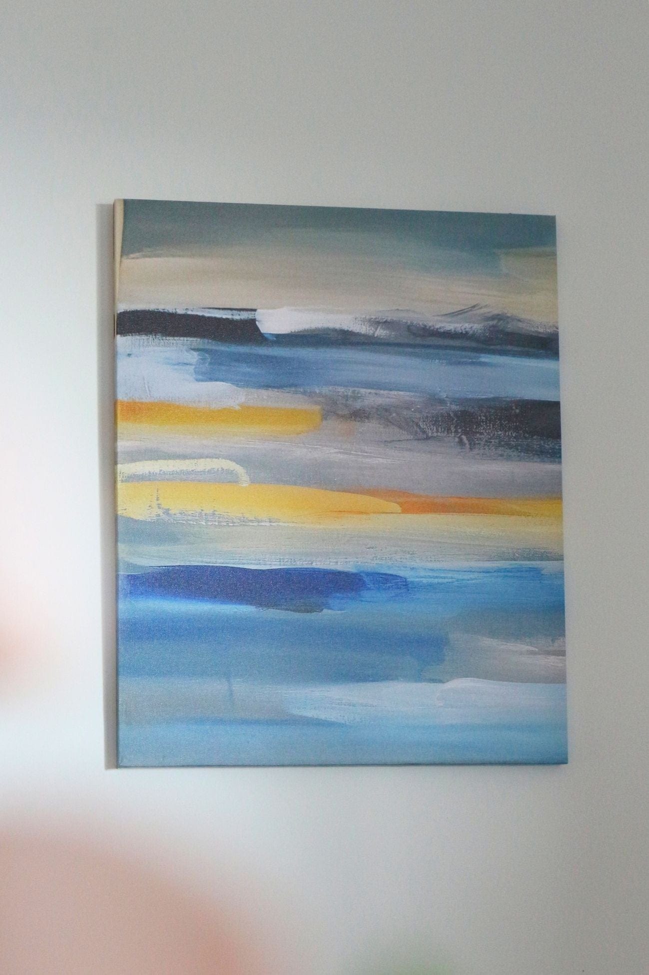 Item International Mindy Mindy - Stampa su tela canvas dipinto astratto | Item International