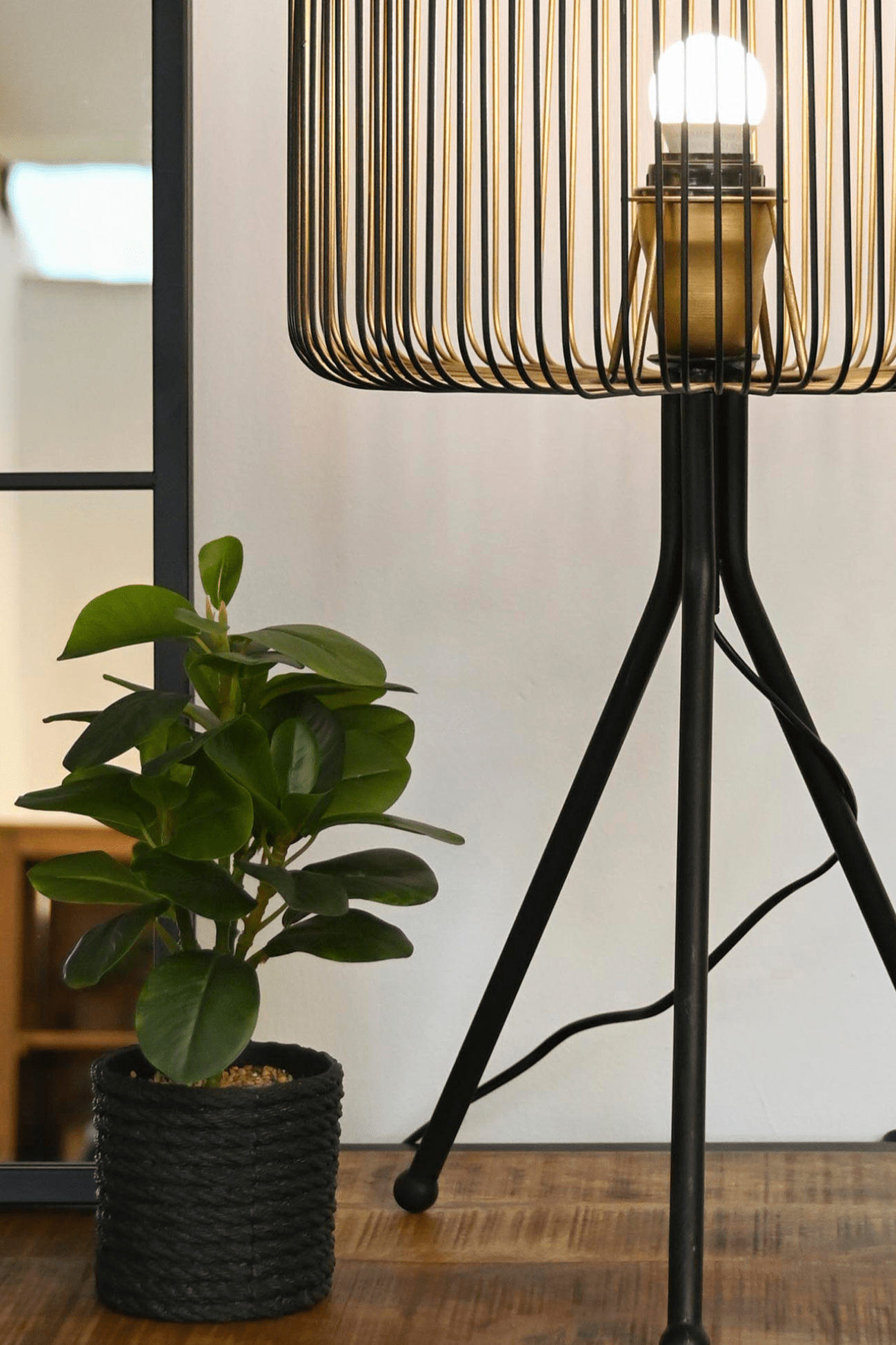 Item International Oliver Oliver - Piantina artificiale con vasetto nero in PVC | Item International