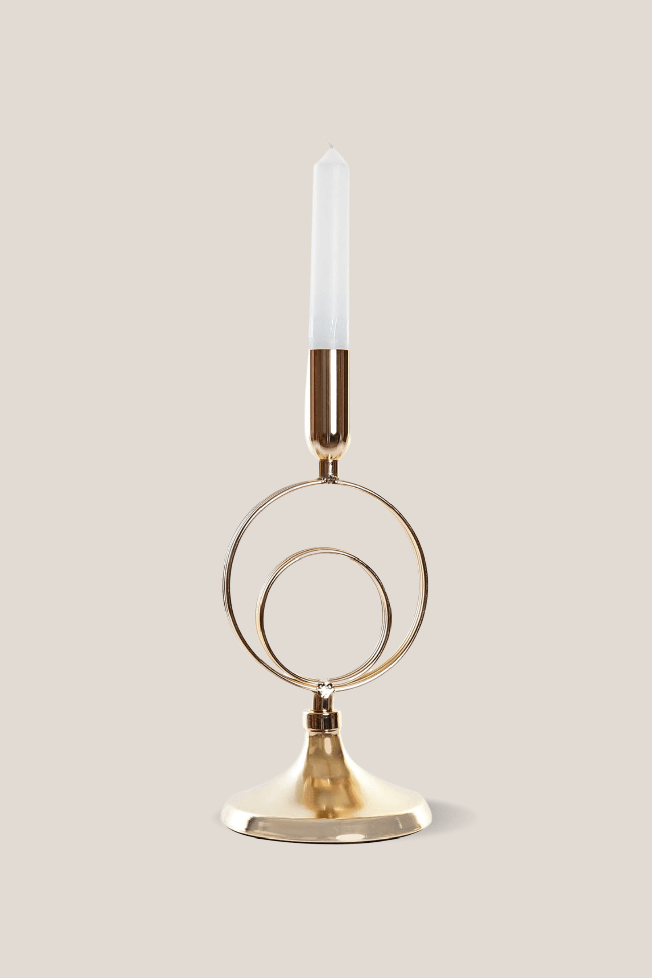 Item International Orbis Portacandela in metallo color bronzo