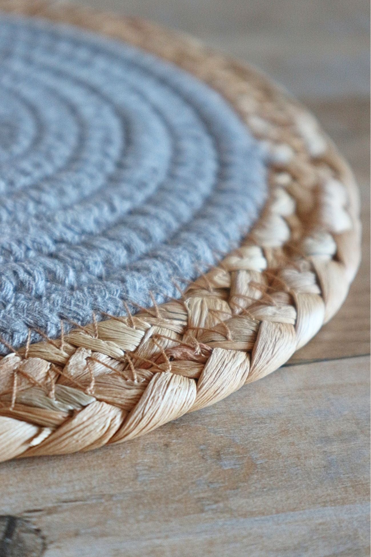 Item International Paha Paha - Sottopentola grigio in fibra di cotone | Item International