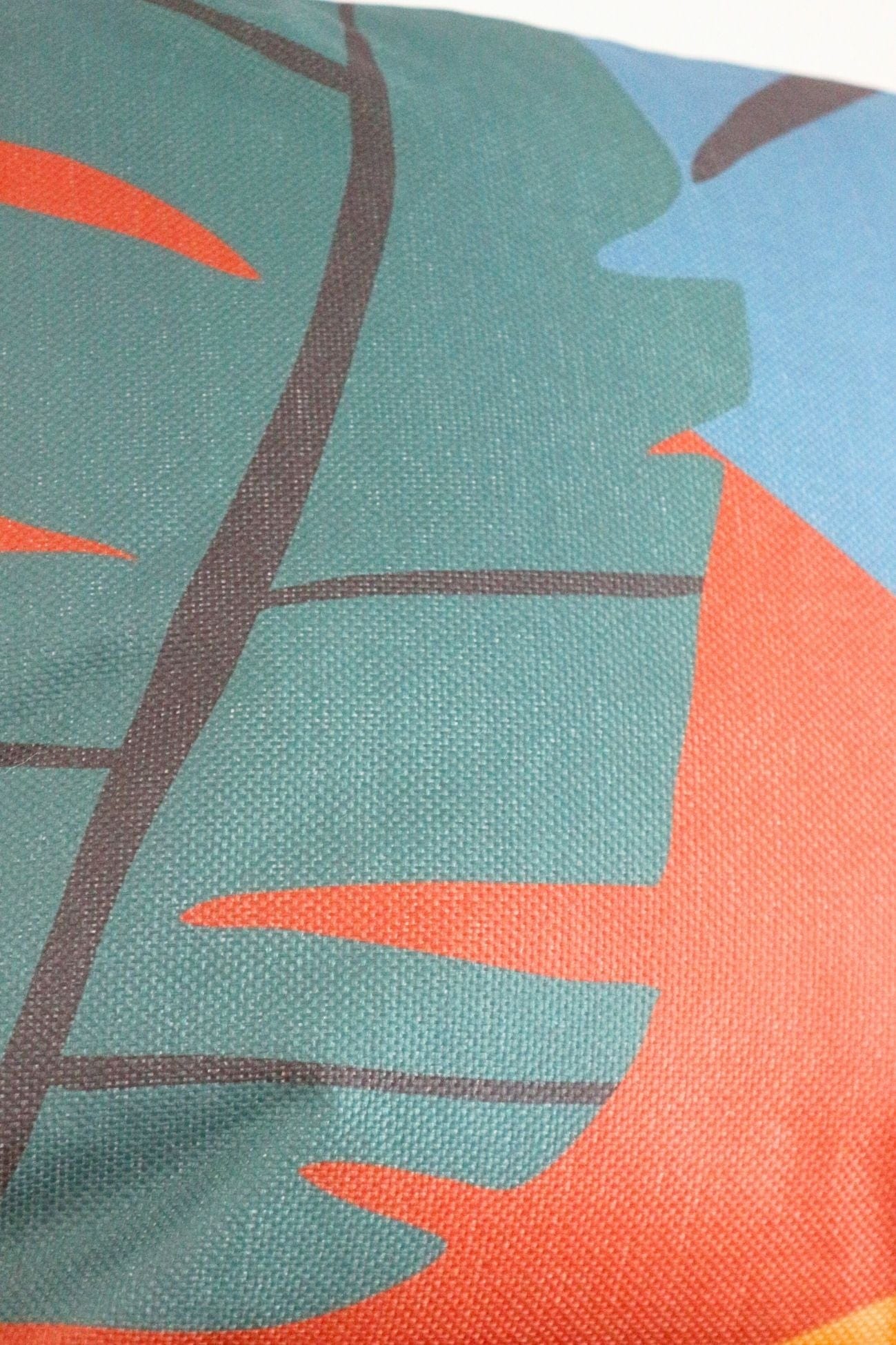 Item International Palawan Palawan - Cuscino arredo in stile tropicale con imbottitura | Item International