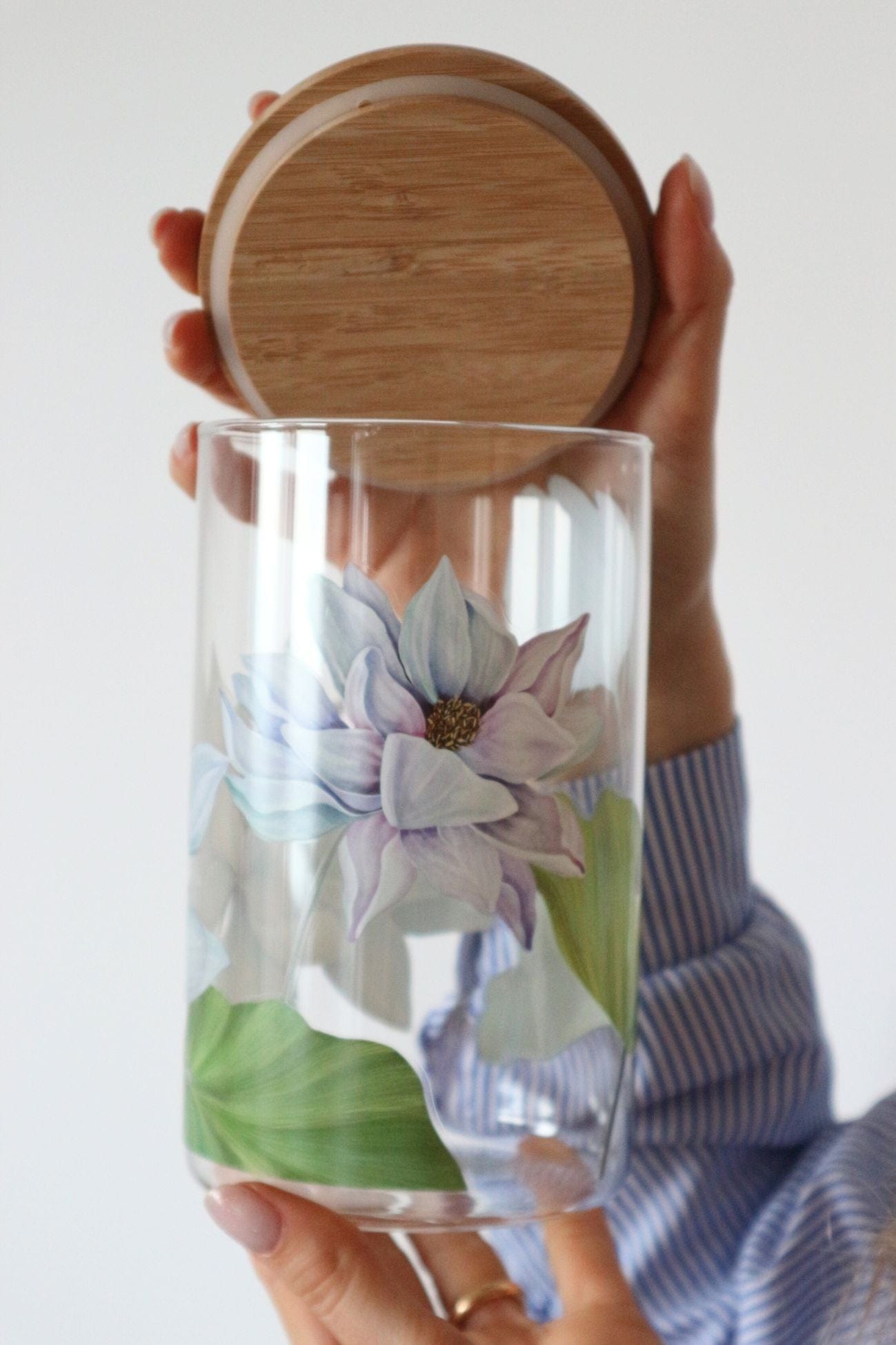 Item International Pitys Pitys - Barattolo in vetro borosilicato con ninfee | Item International