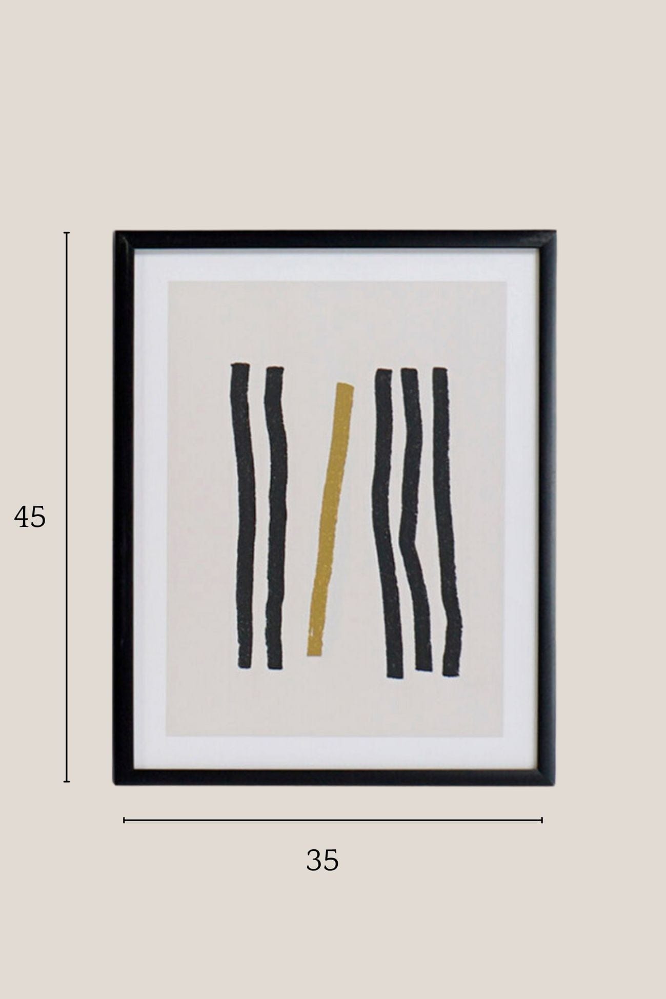 Item International Rivit Rivit - Stampa digitale incorniciata astratta | Item International