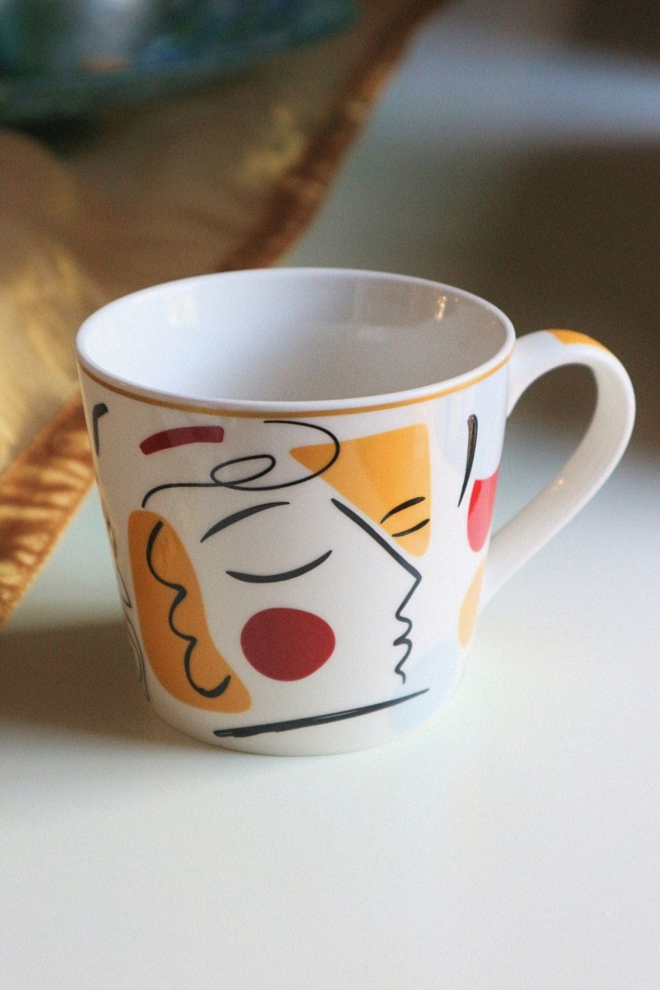 Item International Sable Sable - Tazza in porcellana artistica 400 ml | Item International