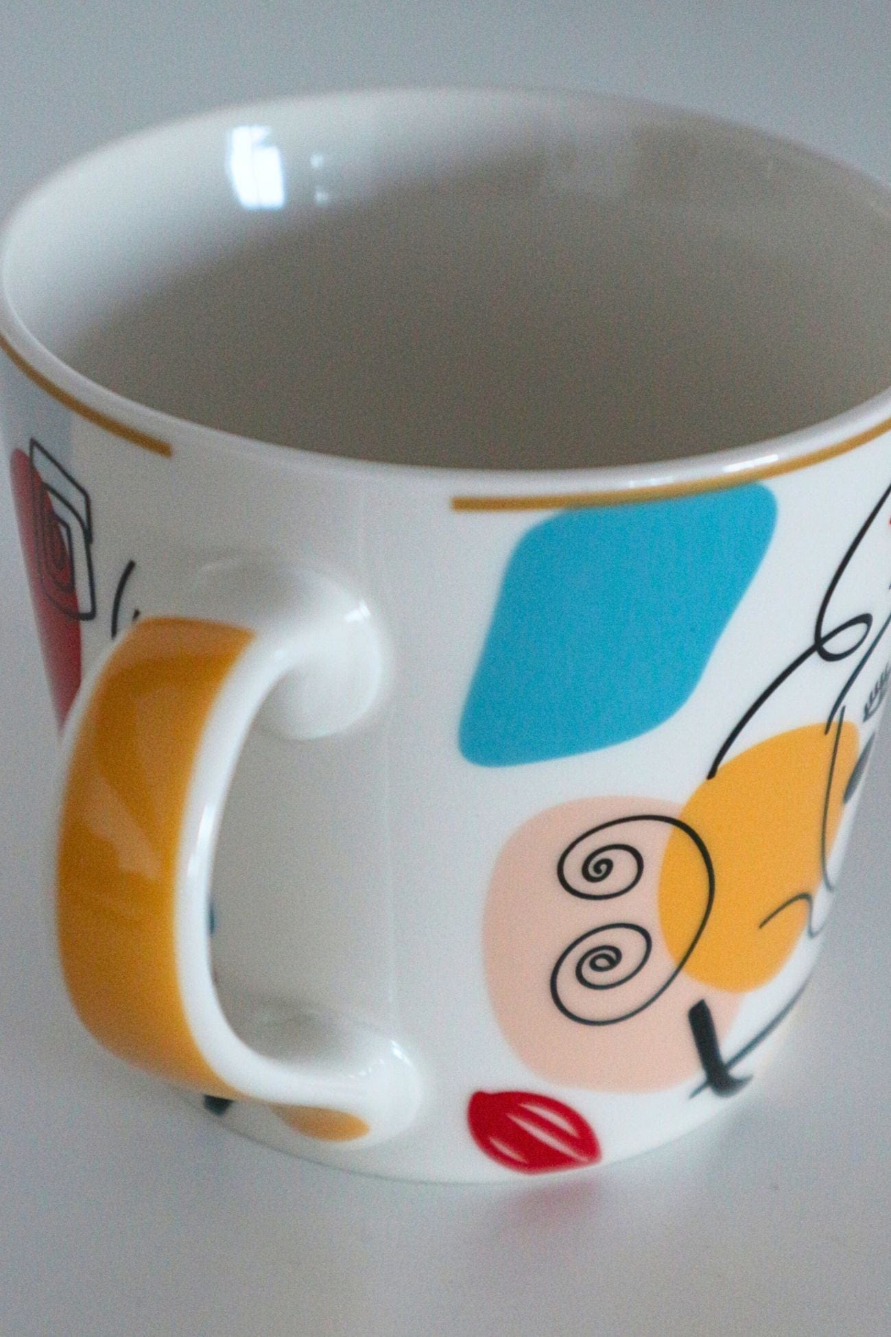 Item International Sable Sable - Tazza in porcellana artistica 400 ml | Item International