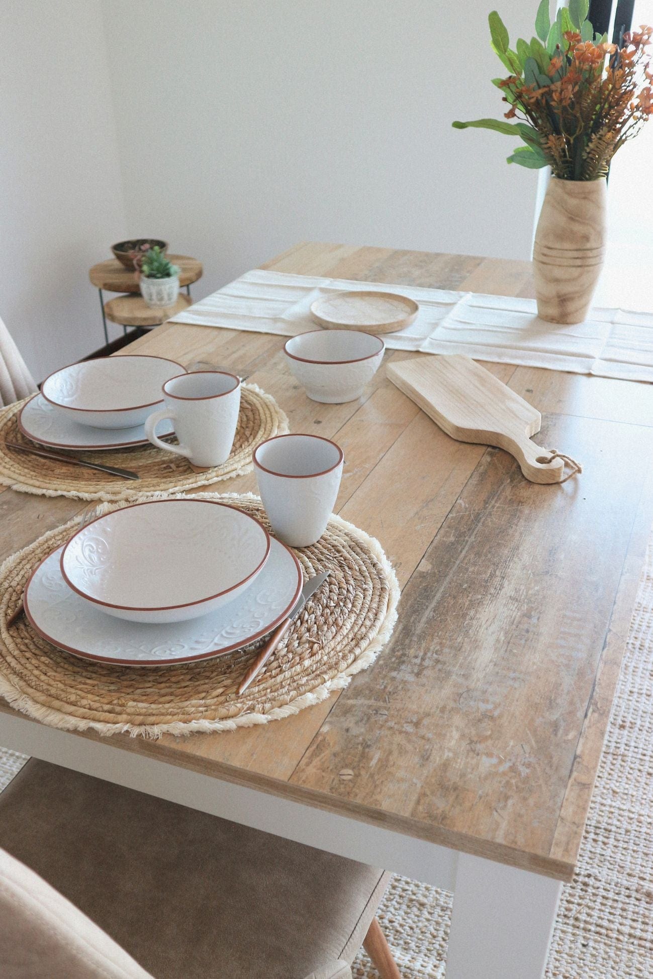 Item International Tiffany Tiffany - Ciotola in porcellana bianca in stile Shabby Chic | Item International