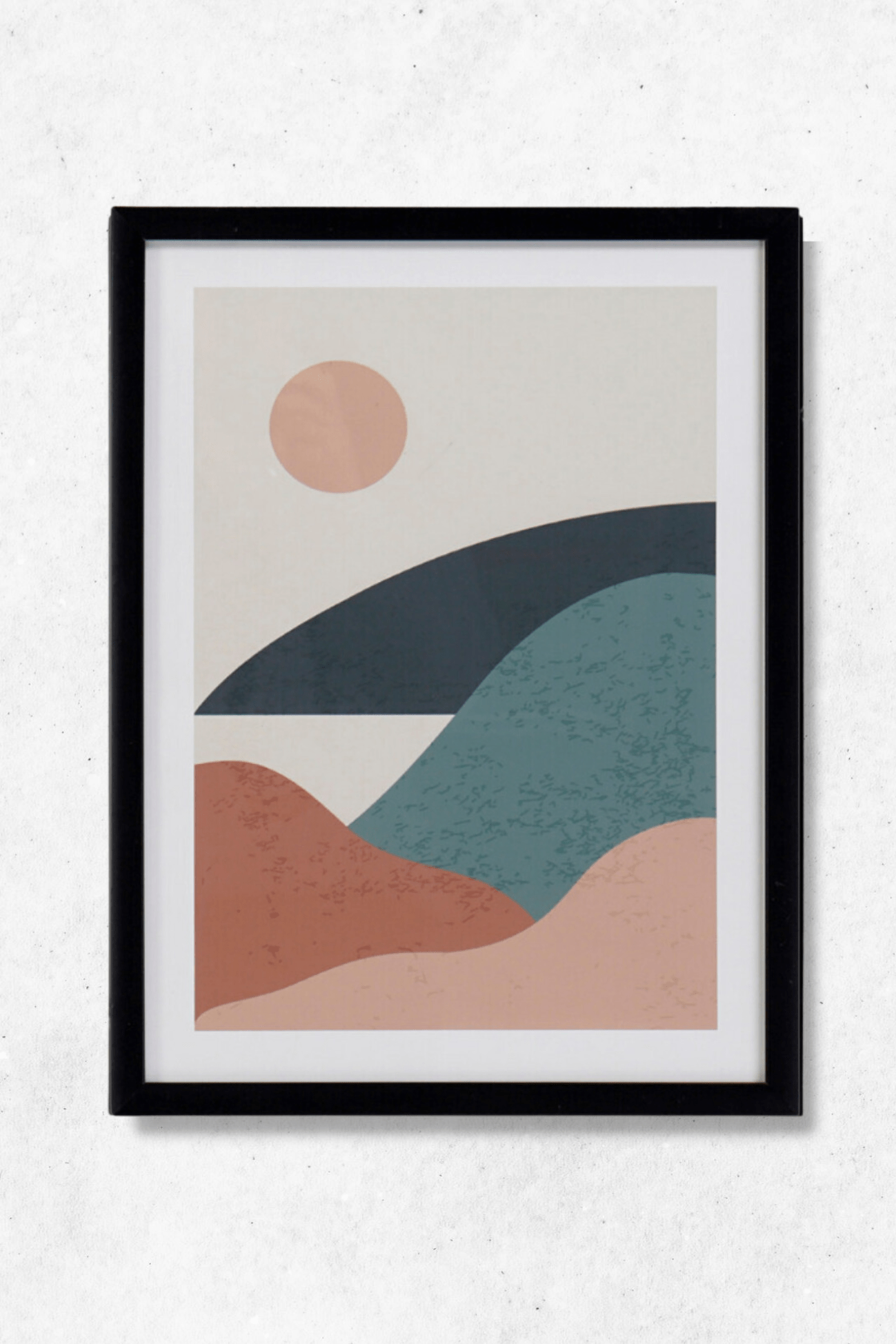 Item International Topìa Topìa - Stampa digitale incorniciata di paesaggi astratti | Item International