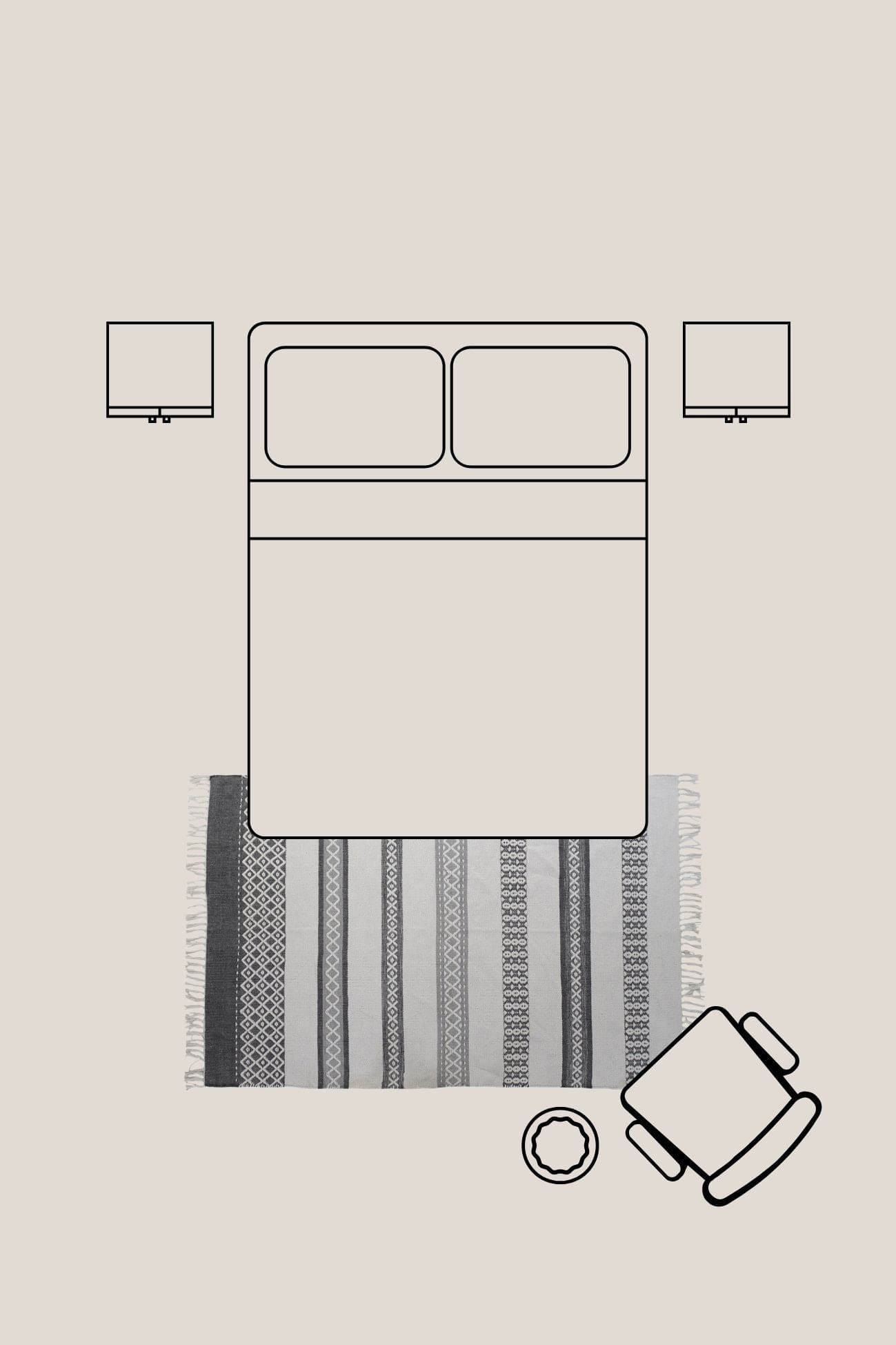 Item International Utah Utah - Tappeto in cotone in sfumature di grigio 250x160 | Item International