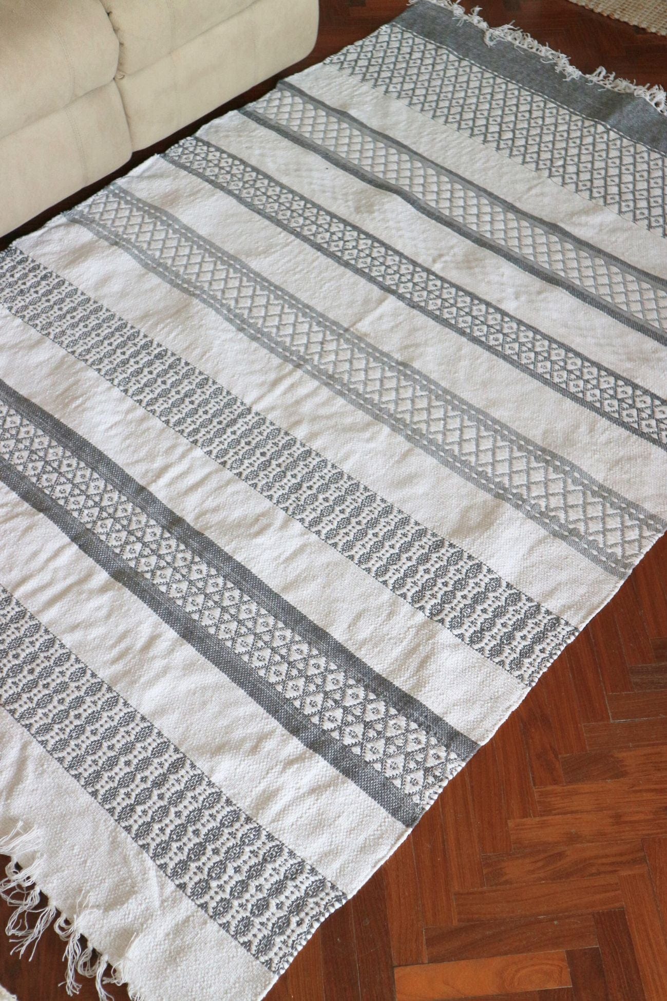 Item International Utah Utah - Tappeto in cotone in sfumature di grigio 250x160 | Item International