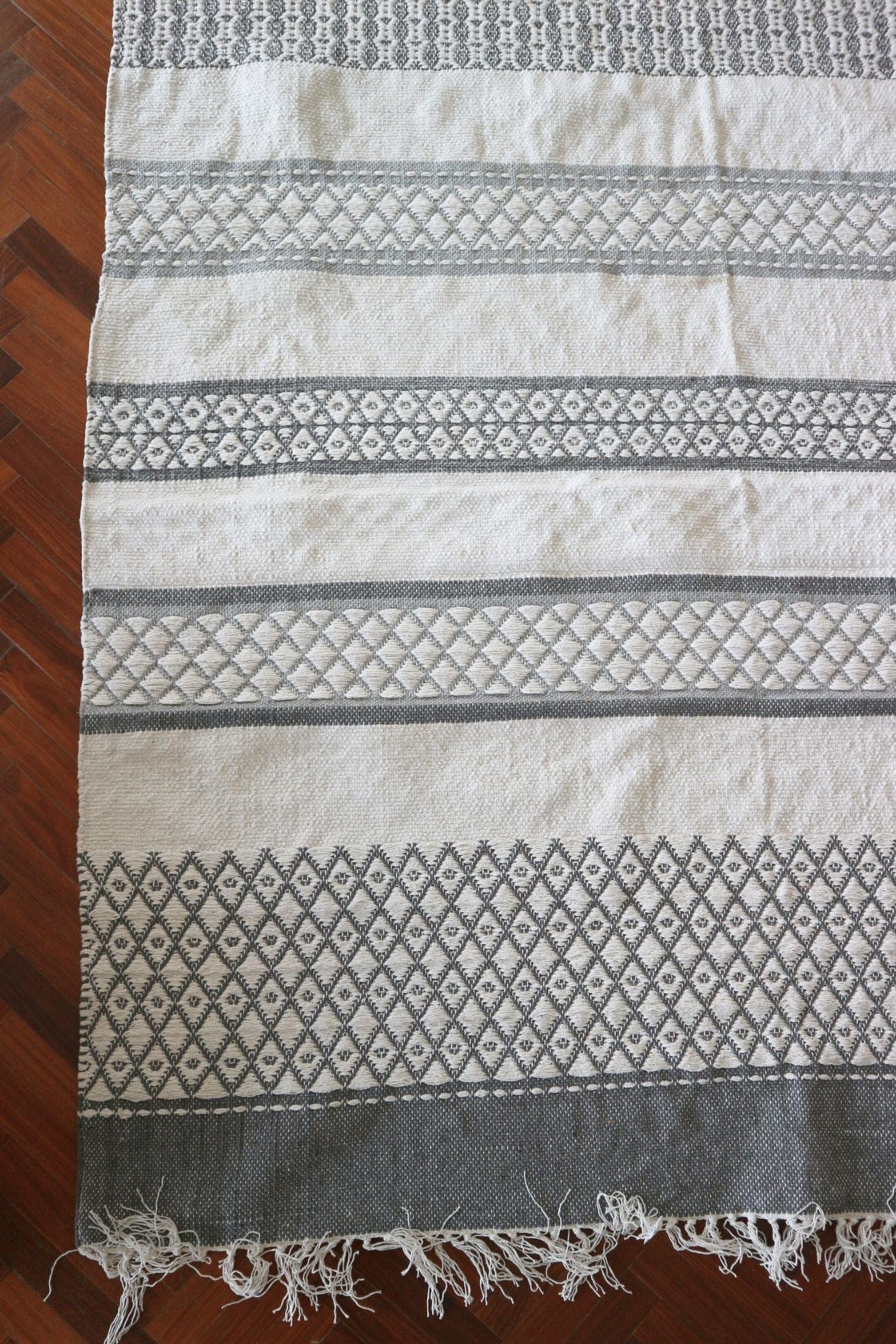 Item International Utah Utah - Tappeto in cotone in sfumature di grigio 250x160 | Item International