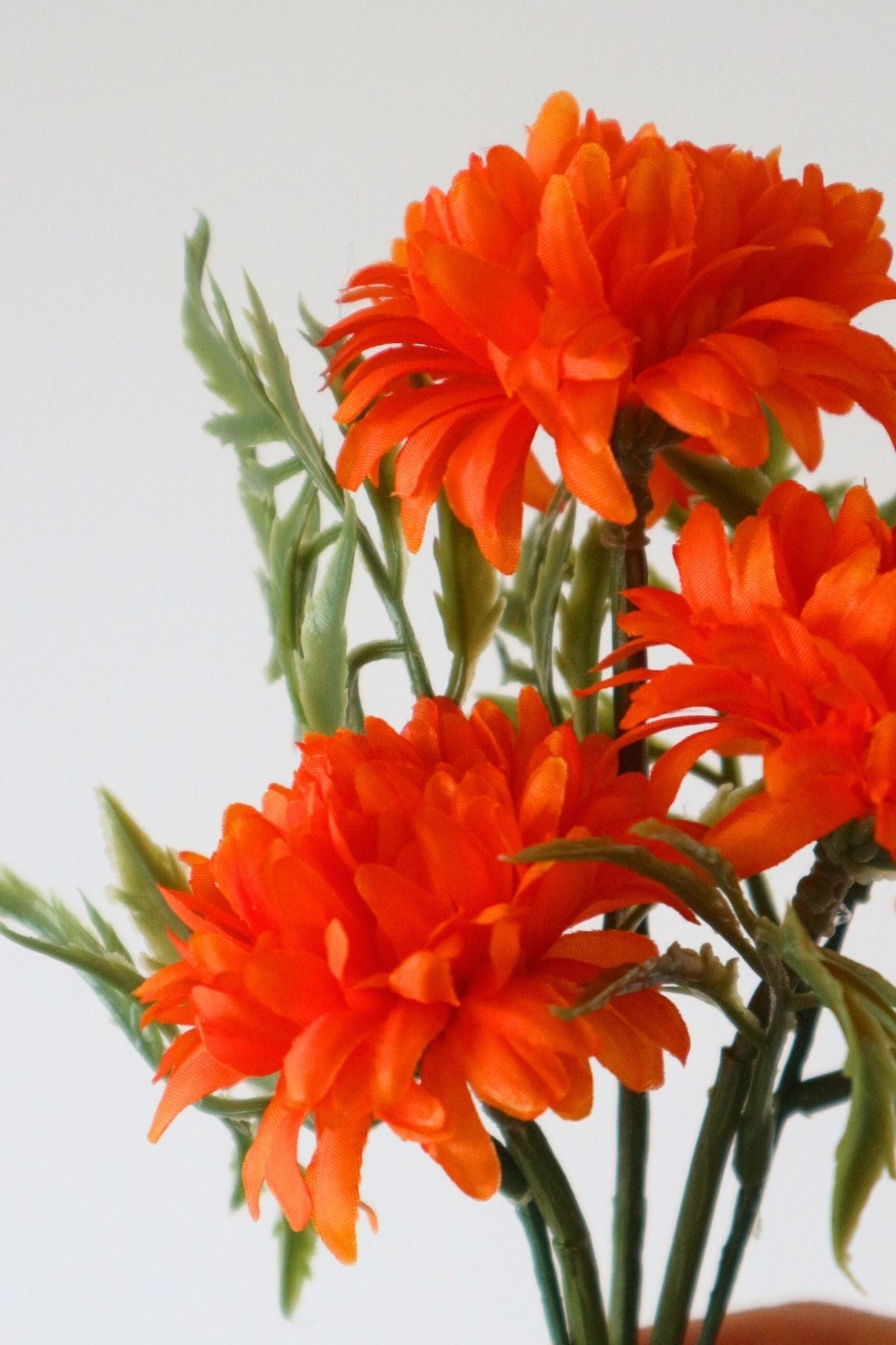 Jolipa Krisan Krisan - Mazzo di 3 crisantemi artificiali color giallo 30 cm | Jolipa