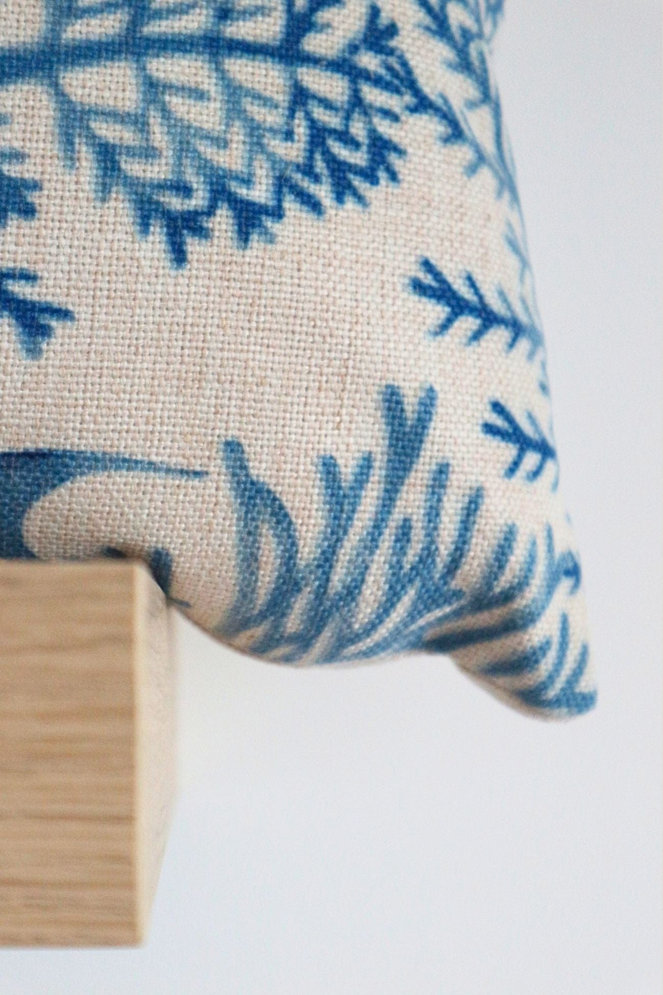 Jolipa Ryu Ryu - Carpa - Cuscino arredo bianco e azzurro con imbottitura | Jolipa