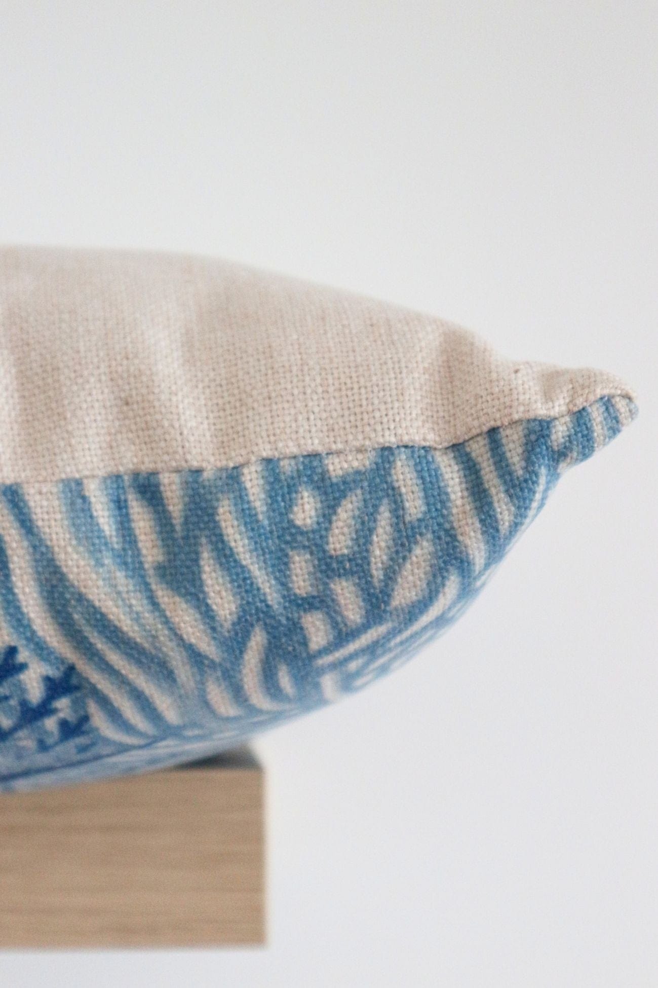 Jolipa Ryu Ryu - Carpa - Cuscino arredo bianco e azzurro con imbottitura | Jolipa