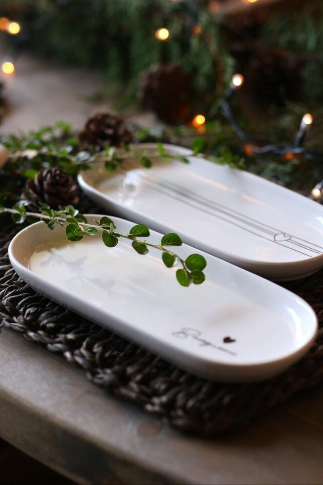 Luxe Lodge Buondì Buondì - Vassoio in ceramica con Buongiorno | Luxe Lodge