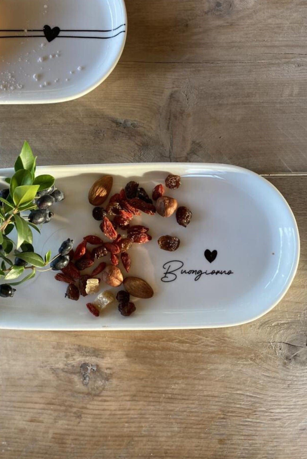 Luxe Lodge Buondì Buondì - Vassoio in ceramica con Buongiorno | Luxe Lodge
