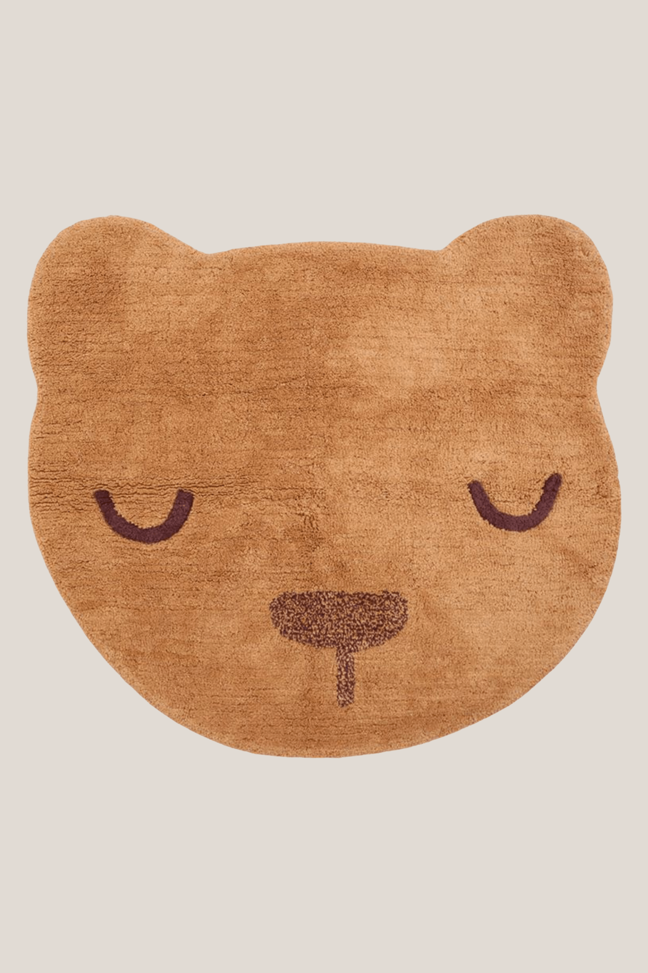 Nattiot Marlo Tappeto a forma di orsacchiotto per bambini 110x100