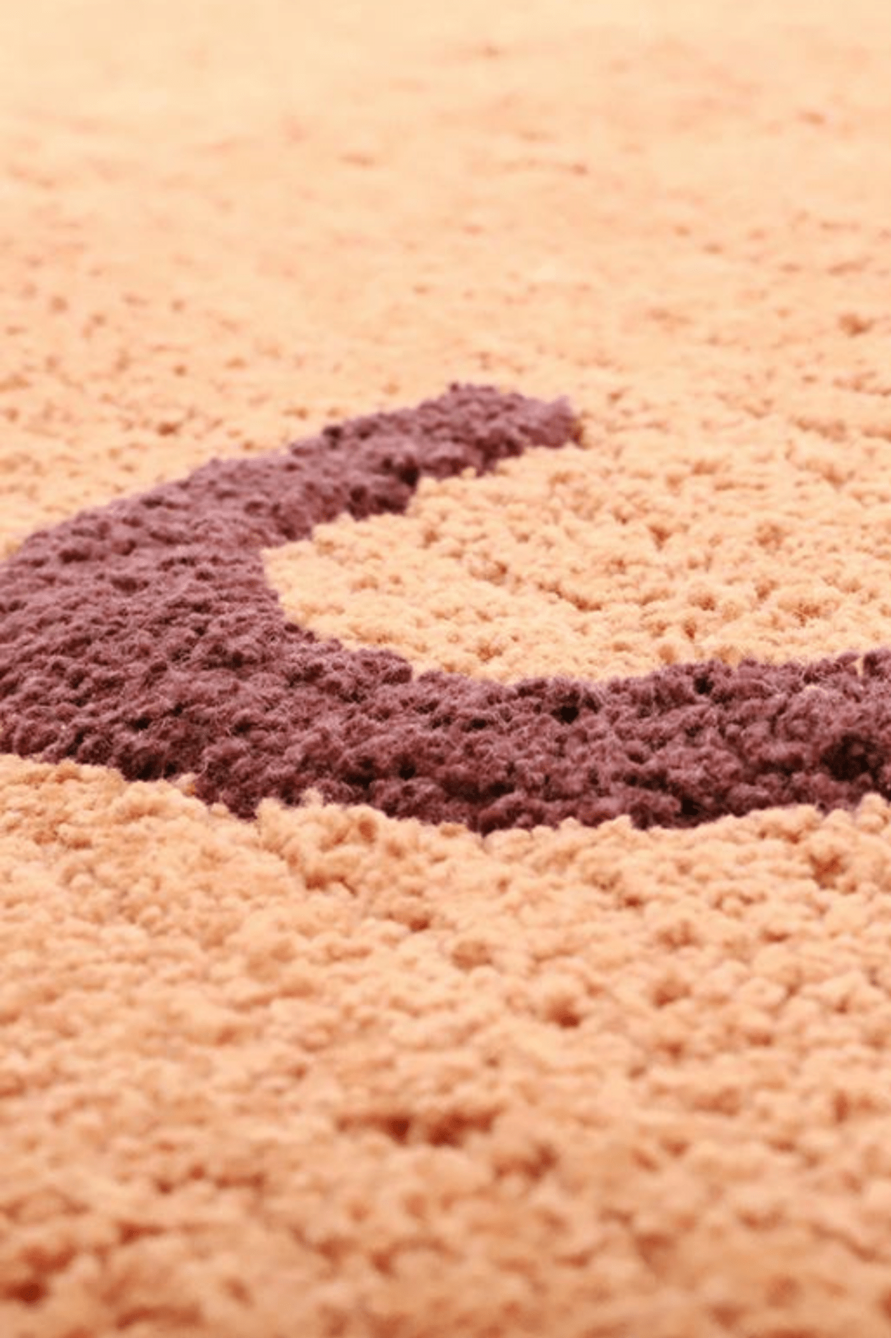 Nattiot Marlo Tappeto a forma di orsacchiotto per bambini 110x100