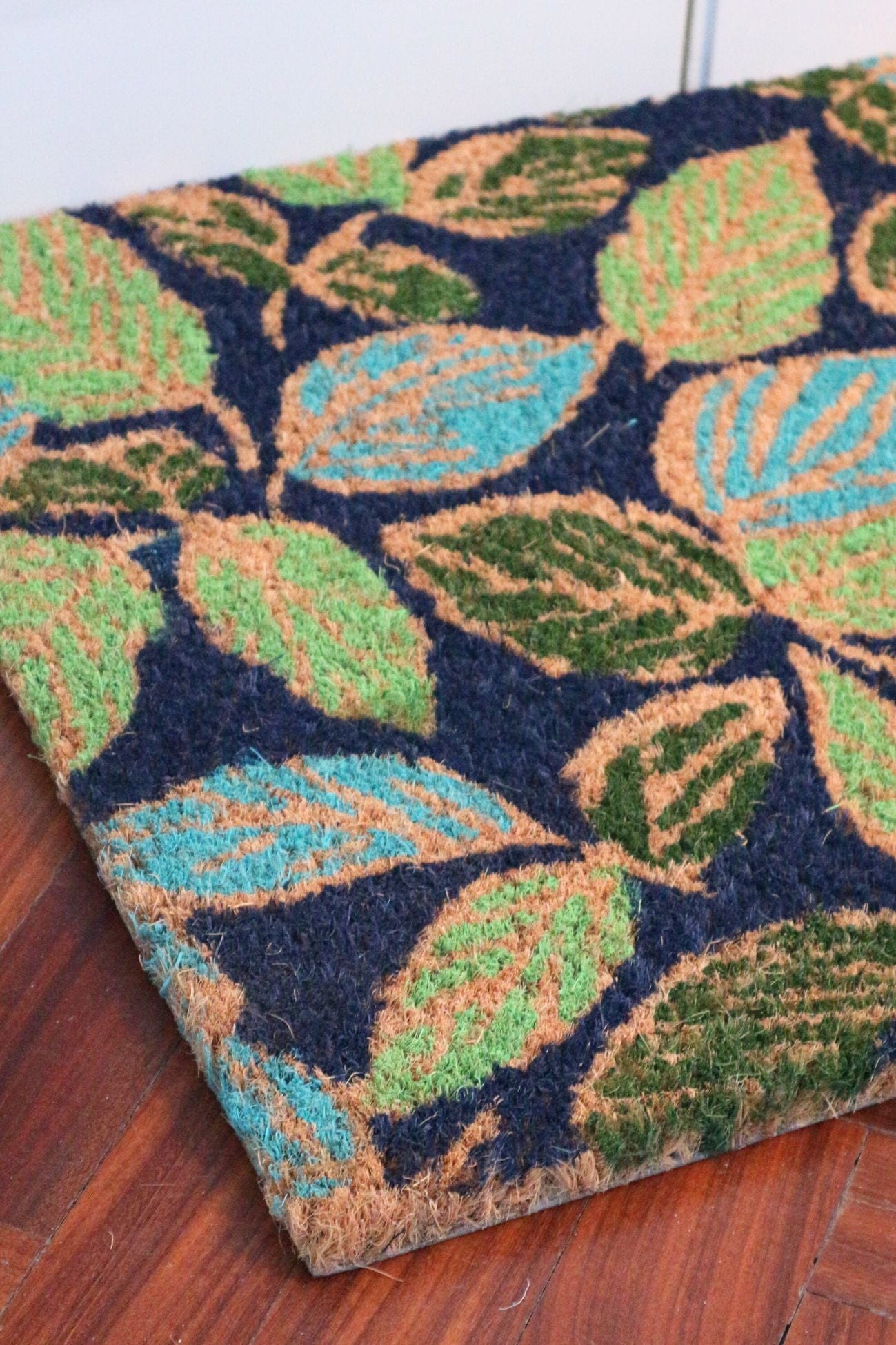 Novità Home Selemo Selemo - Zerbino autunnale/primaverile con motivi a foglie 60x40 | Novità Home