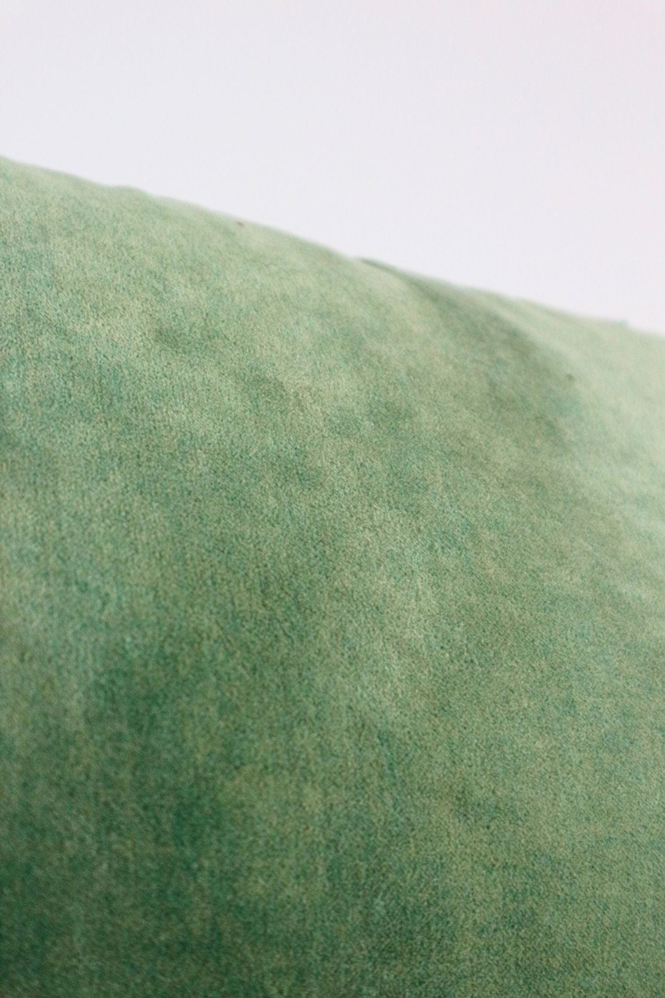 Novità Home Velvet Velvet - Cuscino arredo in velluto di cotone verde | Novità Home