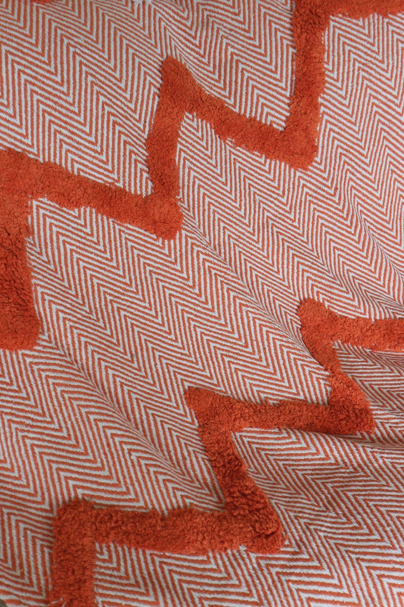 Novità Home Zig Zag Zig Zag - Plaid in cotone con decori zig zag | Novità Home