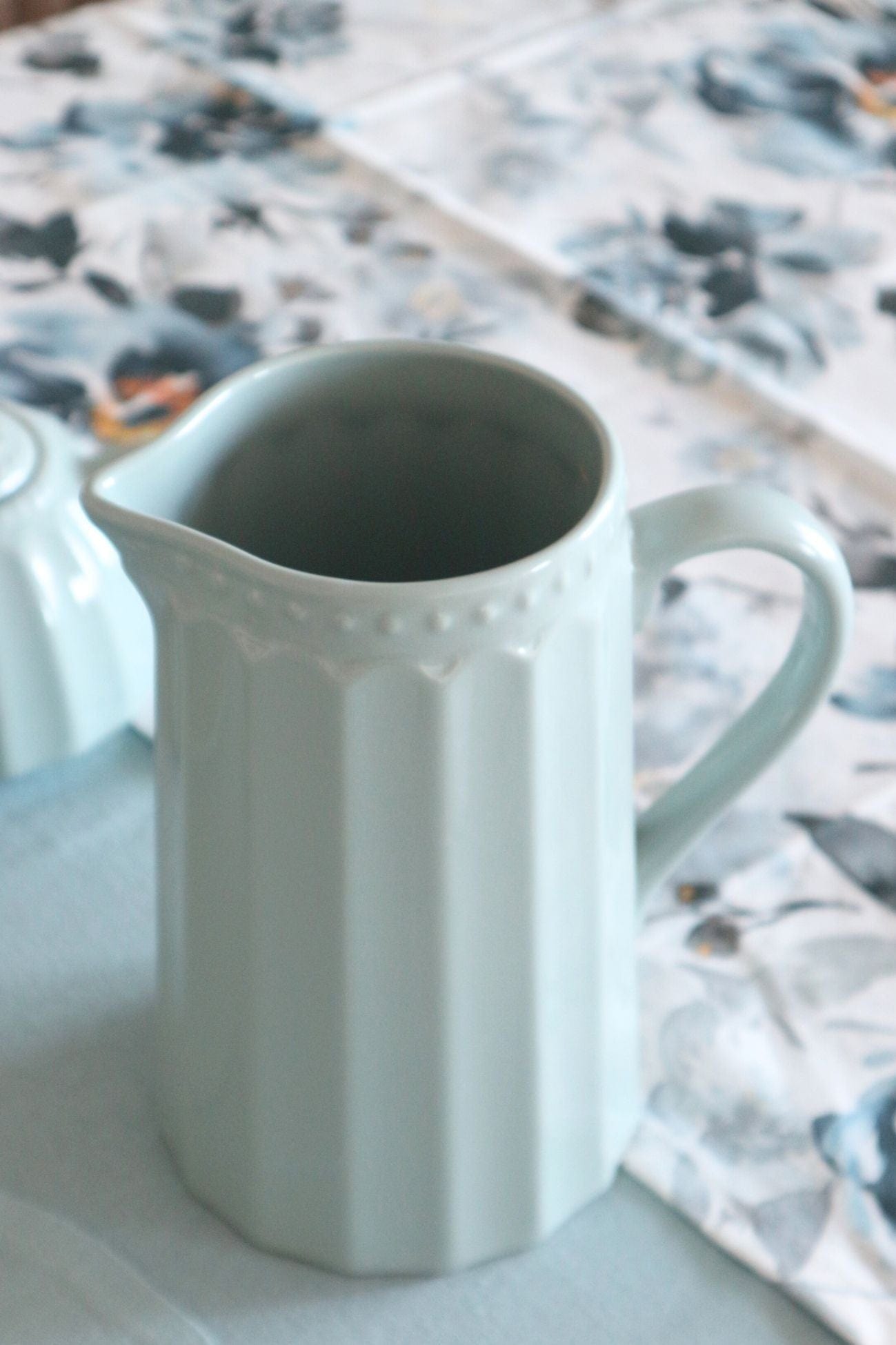 Nuvole di Stoffa Demetra Demetra - Caraffa in ceramica color tiffany 1 L | Nuvole di Stoffa